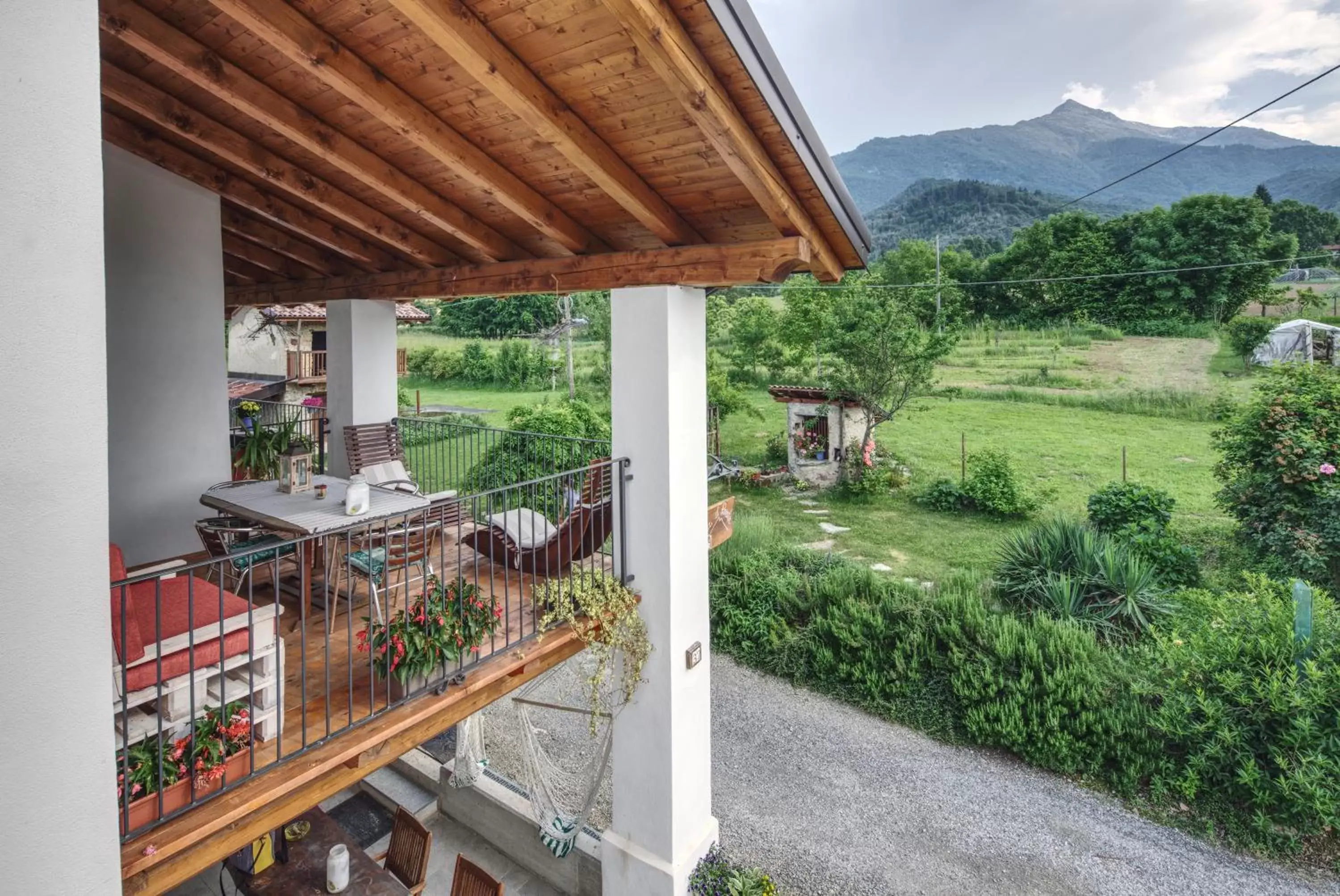 Balcony/Terrace in Bed and Breakfast Ca D'Pandin