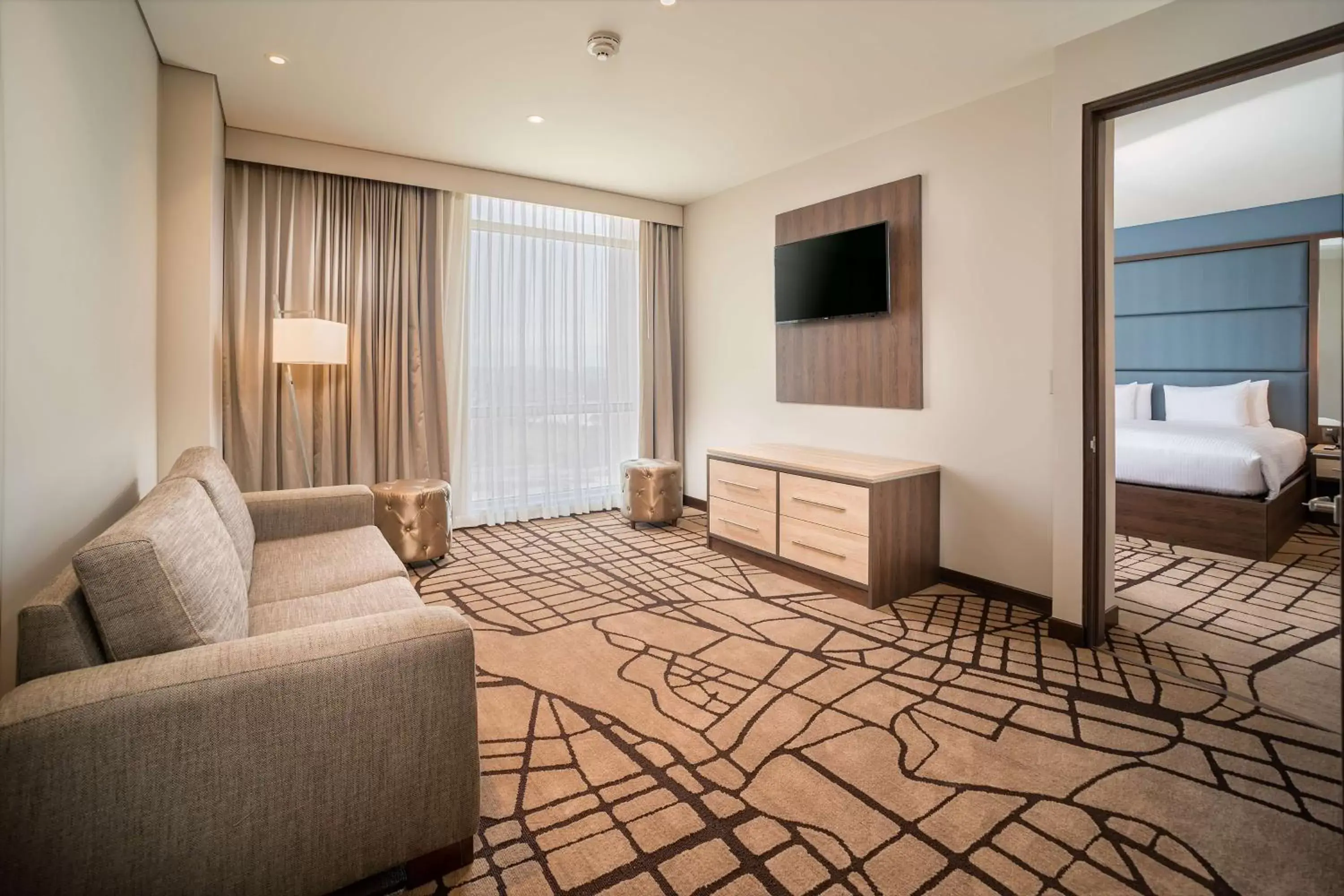 Bedroom, Seating Area in Hilton Garden Inn Bogota Airport