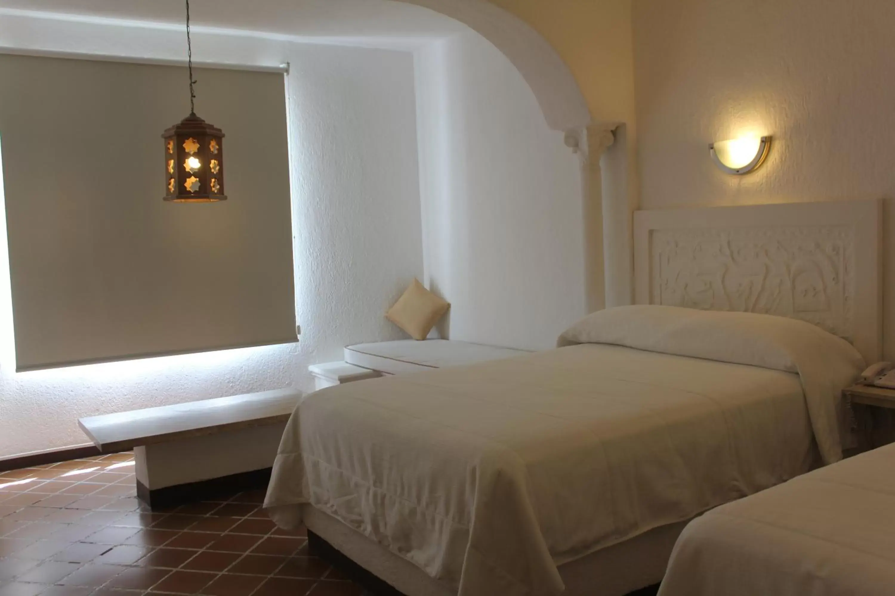 Bedroom, Bed in Hotel Aldea del Bazar & Spa
