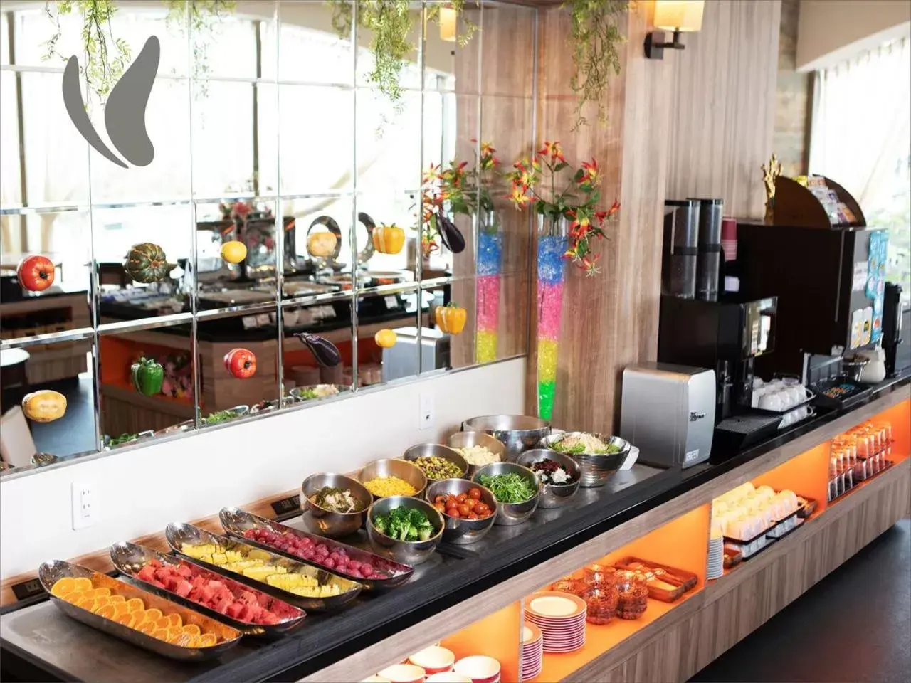 Buffet breakfast, Food in Hotel Hokke Club Naha Shintoshin
