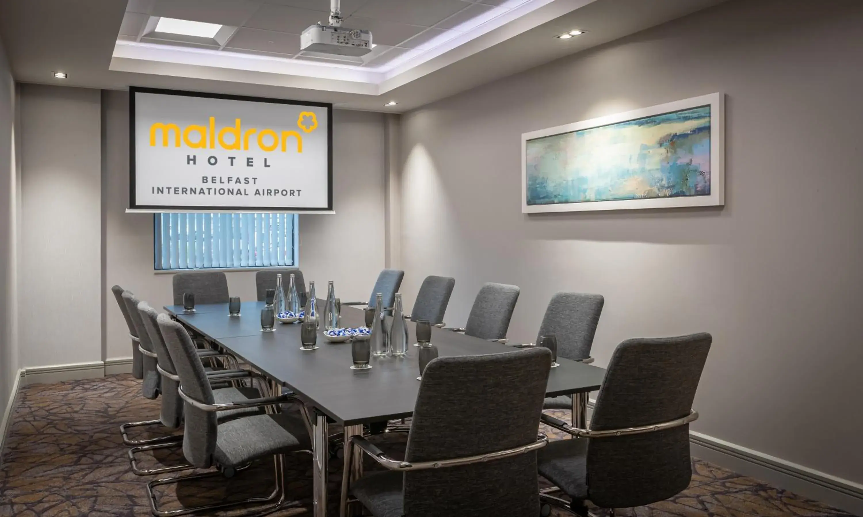 Meeting/conference room in Maldron Hotel Belfast International Airport