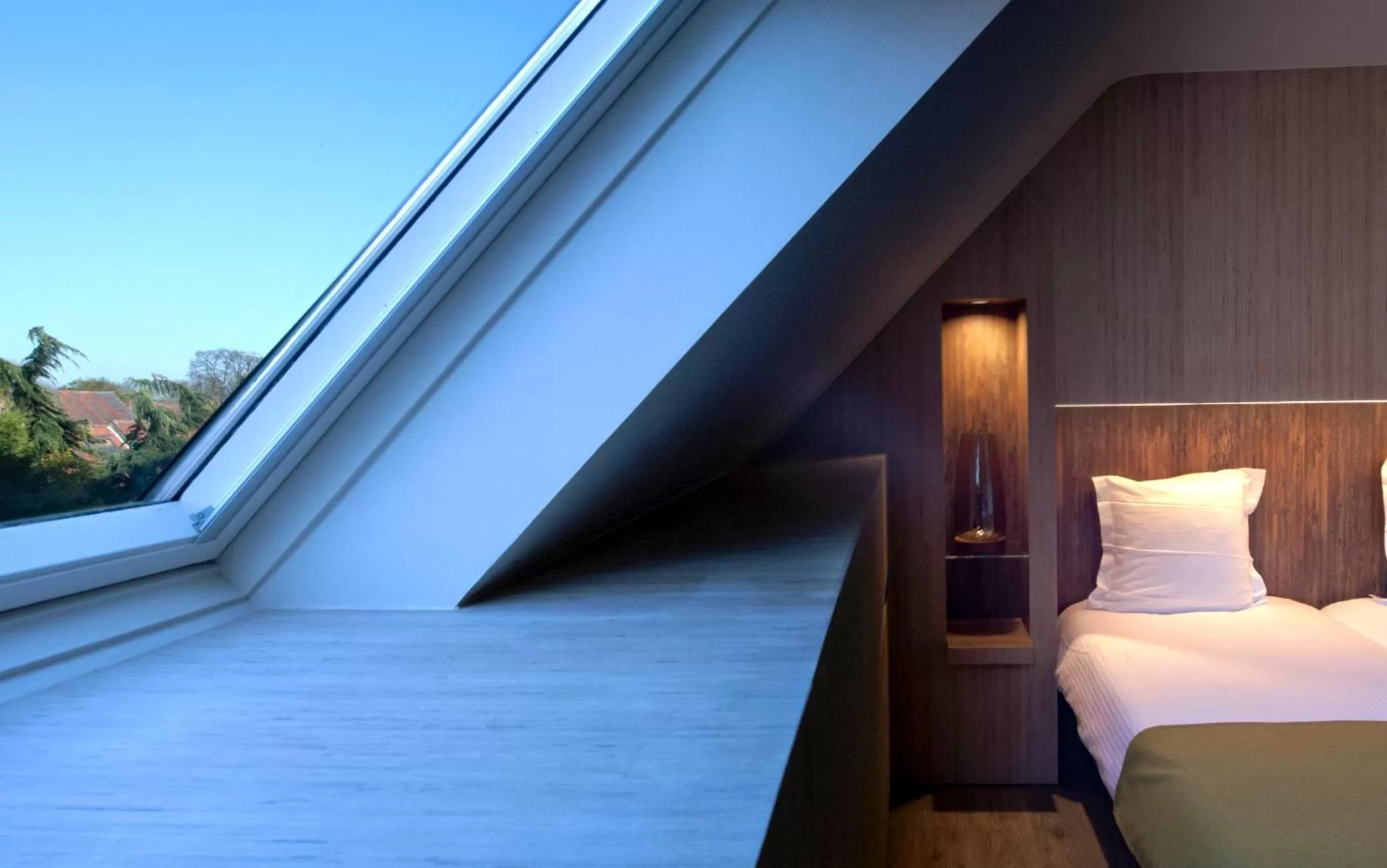 Bed in Flanders Hotel