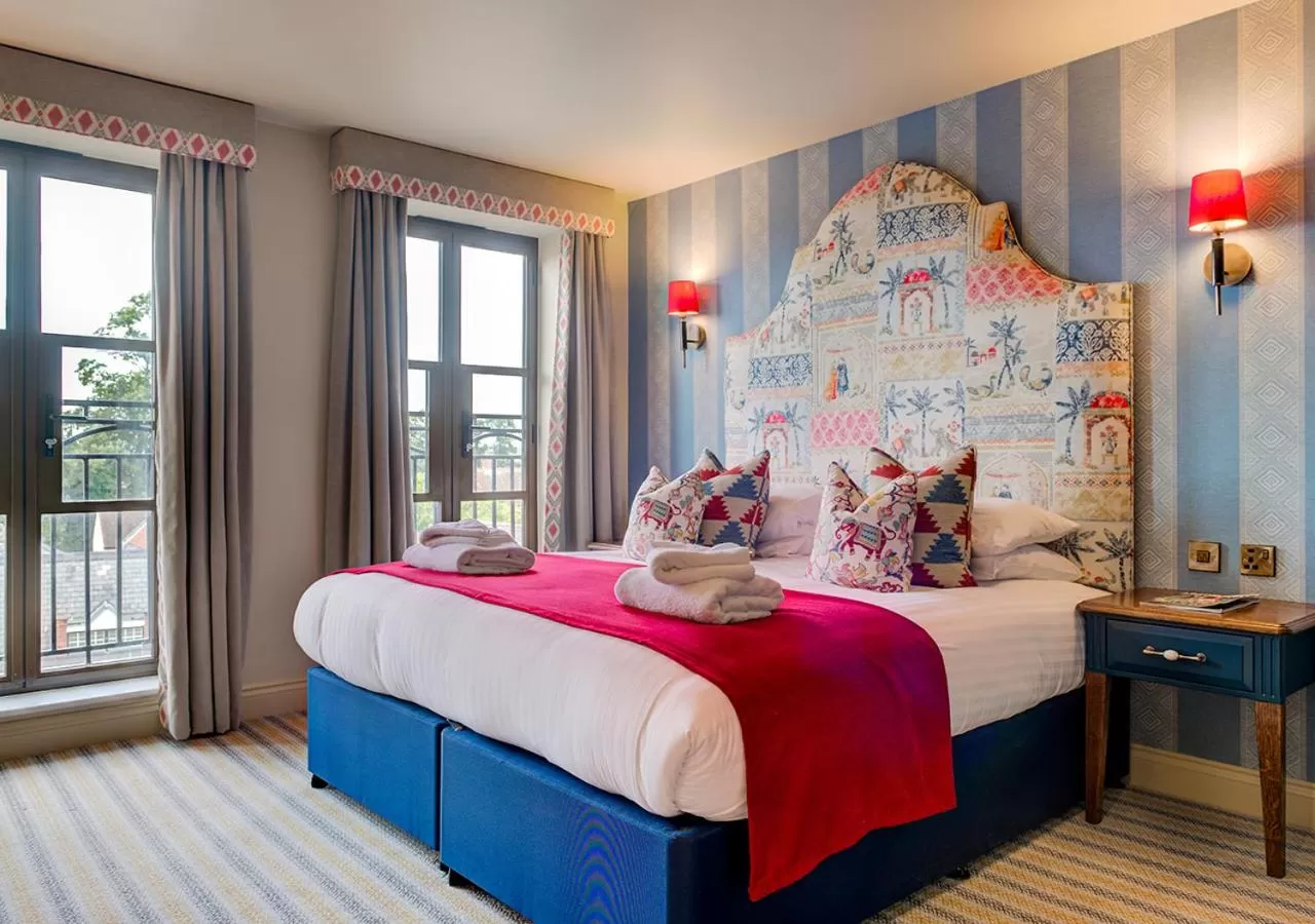 Bed in The George Hotel Colchester