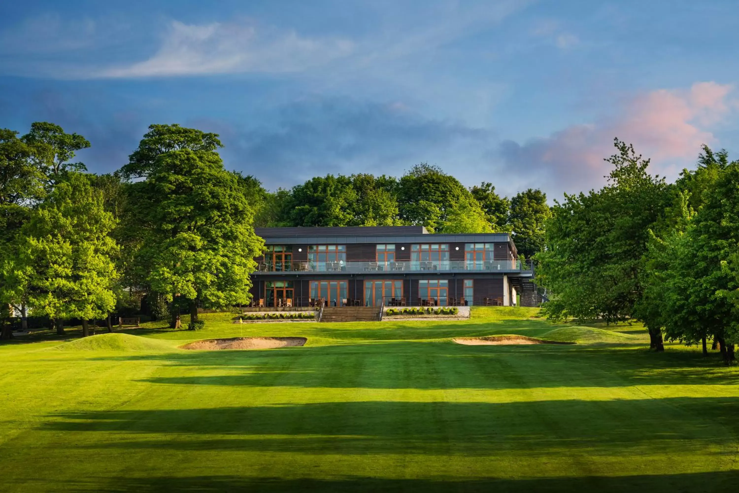 Golfcourse, Property Building in Oulton Hall Hotel, Spa & Golf Resort