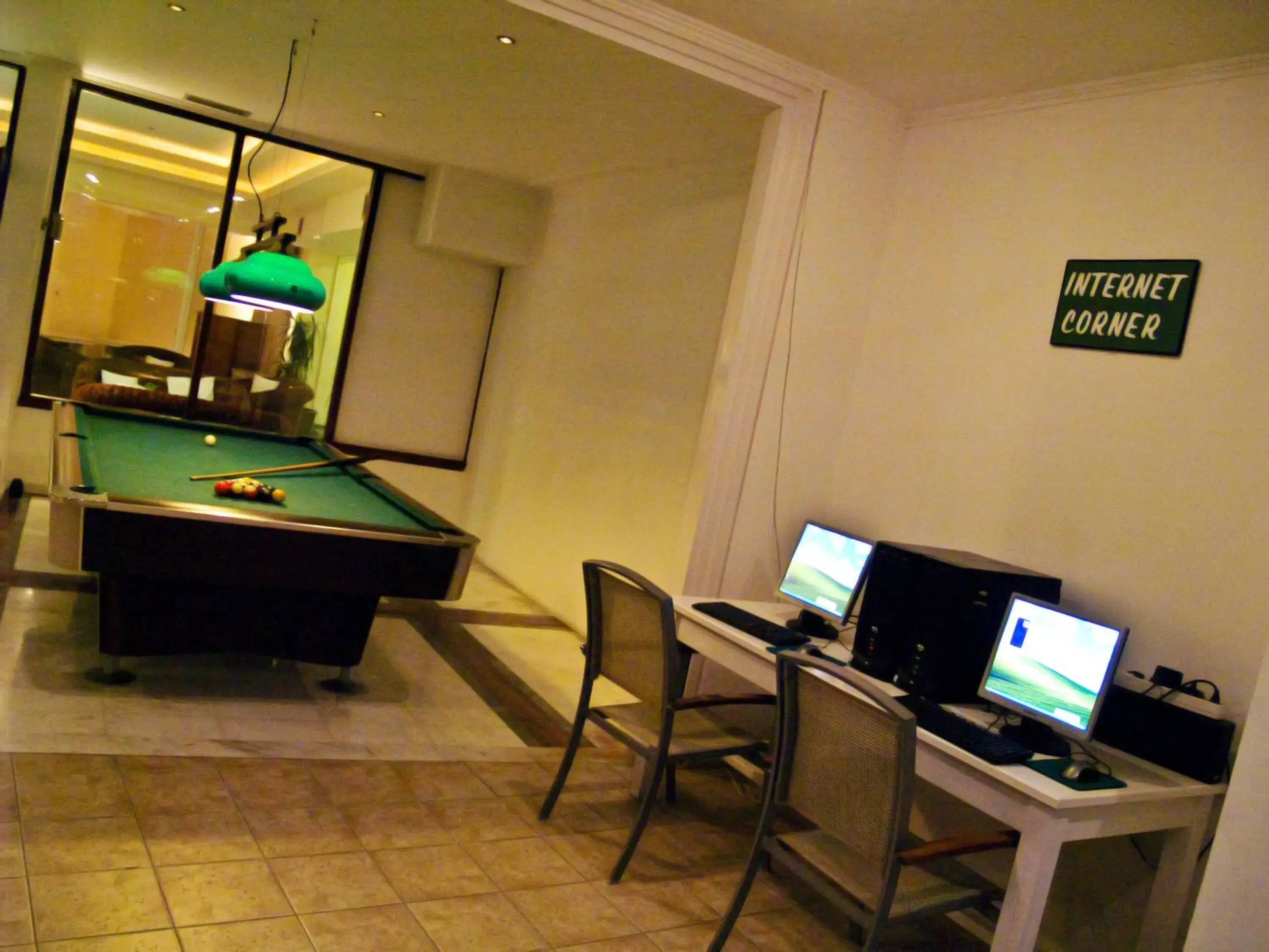 Billiards in Georgioupolis Beach Hotel