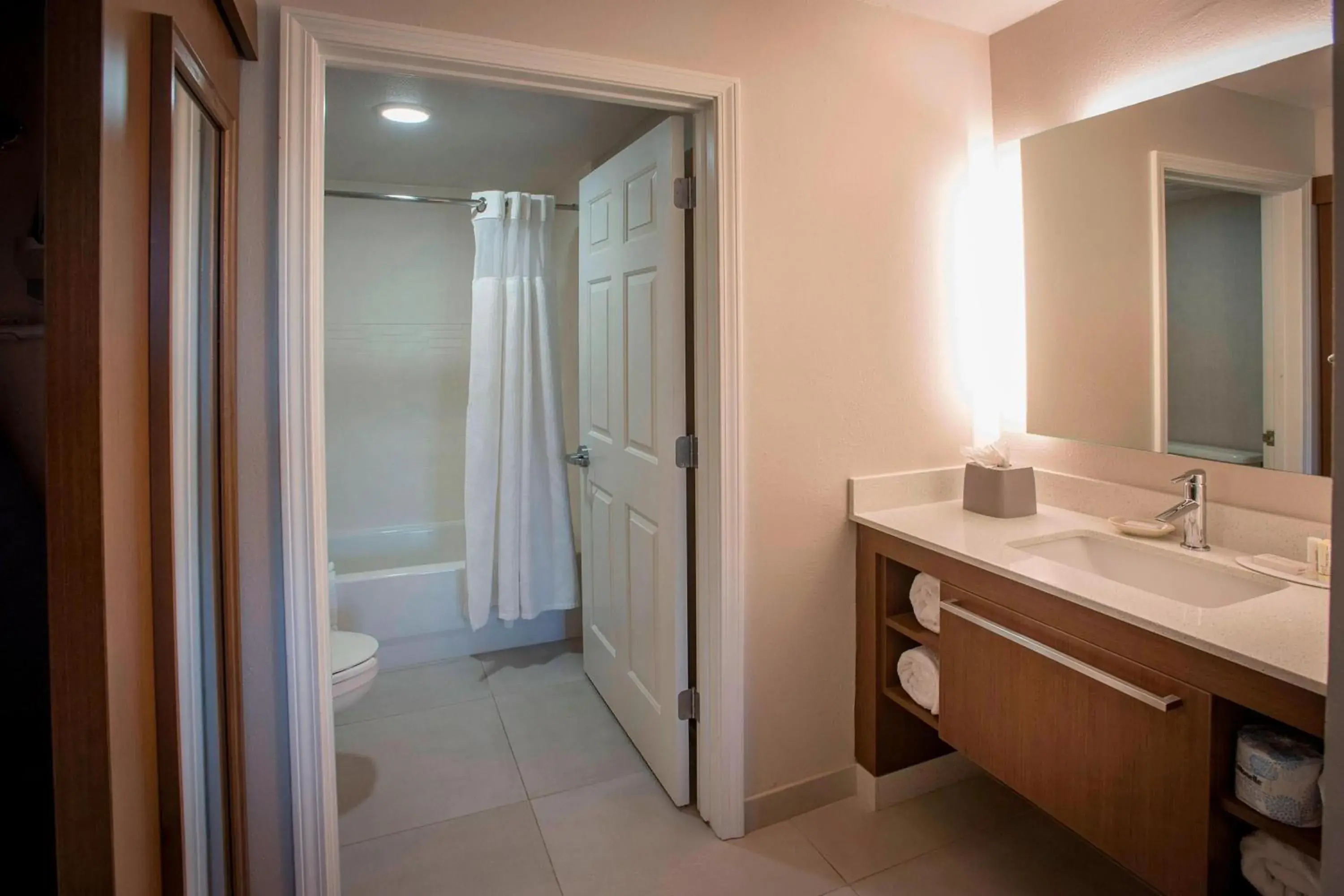 Bathroom in Residence Inn by Marriott Pensacola Downtown
