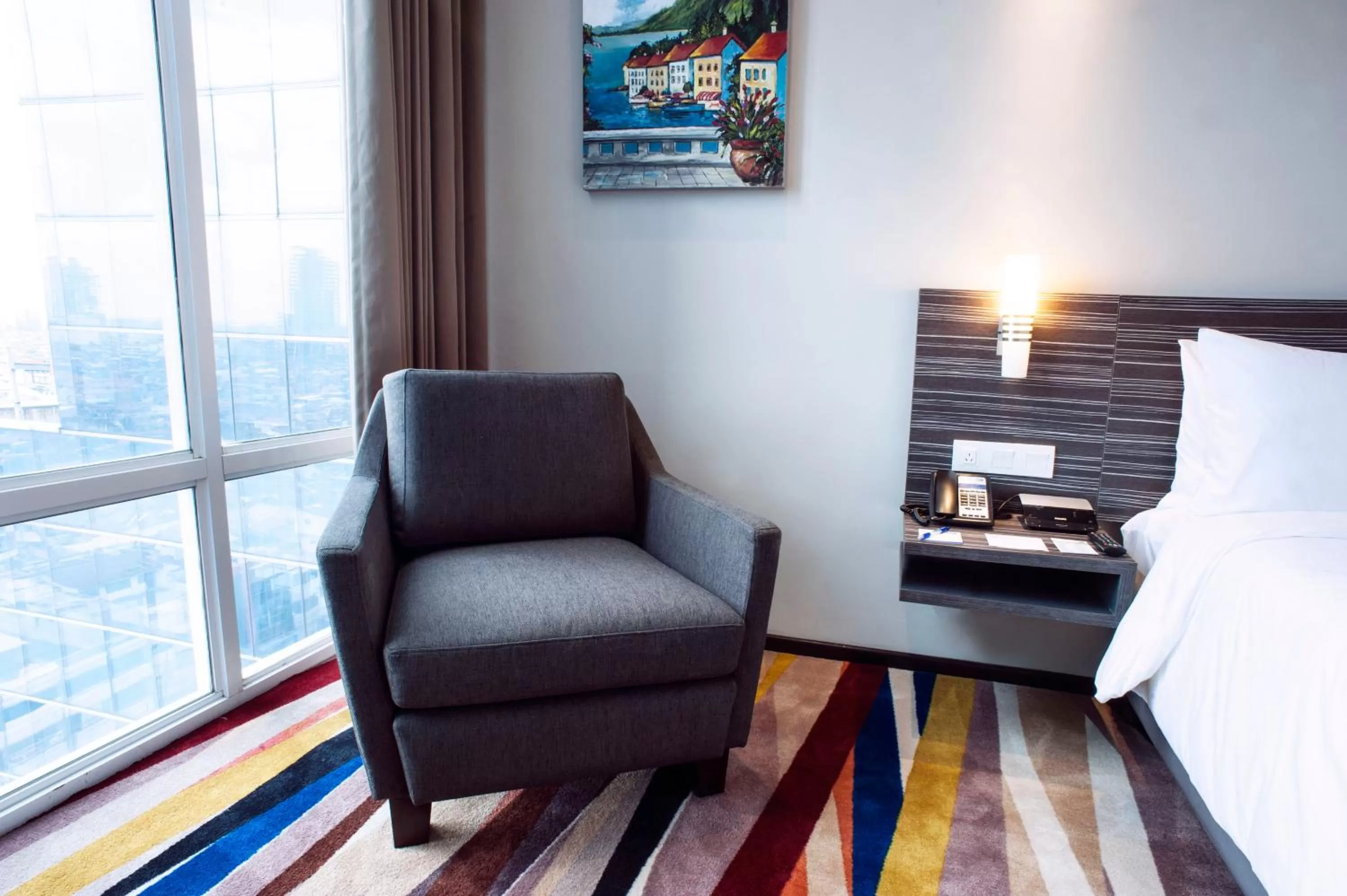 Decorative detail, Bed in Holiday Inn Express Surabaya CenterPoint by IHG