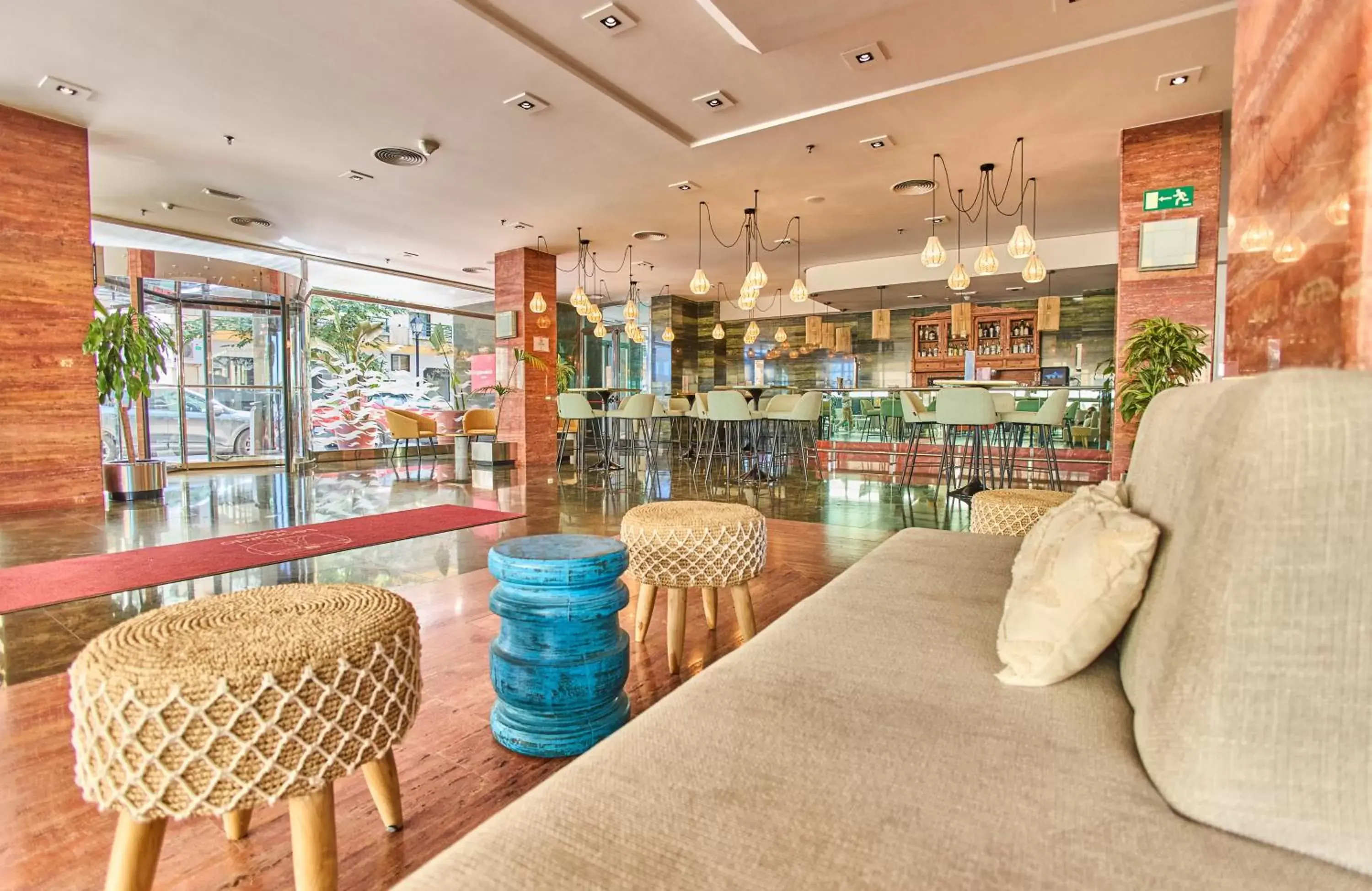 Lobby or reception, Lounge/Bar in Leonardo Hotel Fuengirola Costa del Sol