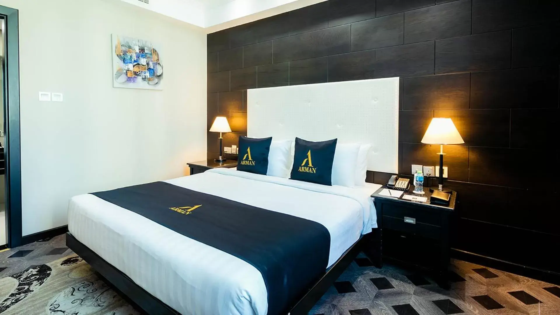 Bed in Arman Hotel Juffair Mall Bed in Arman Hotel Juffair Mall