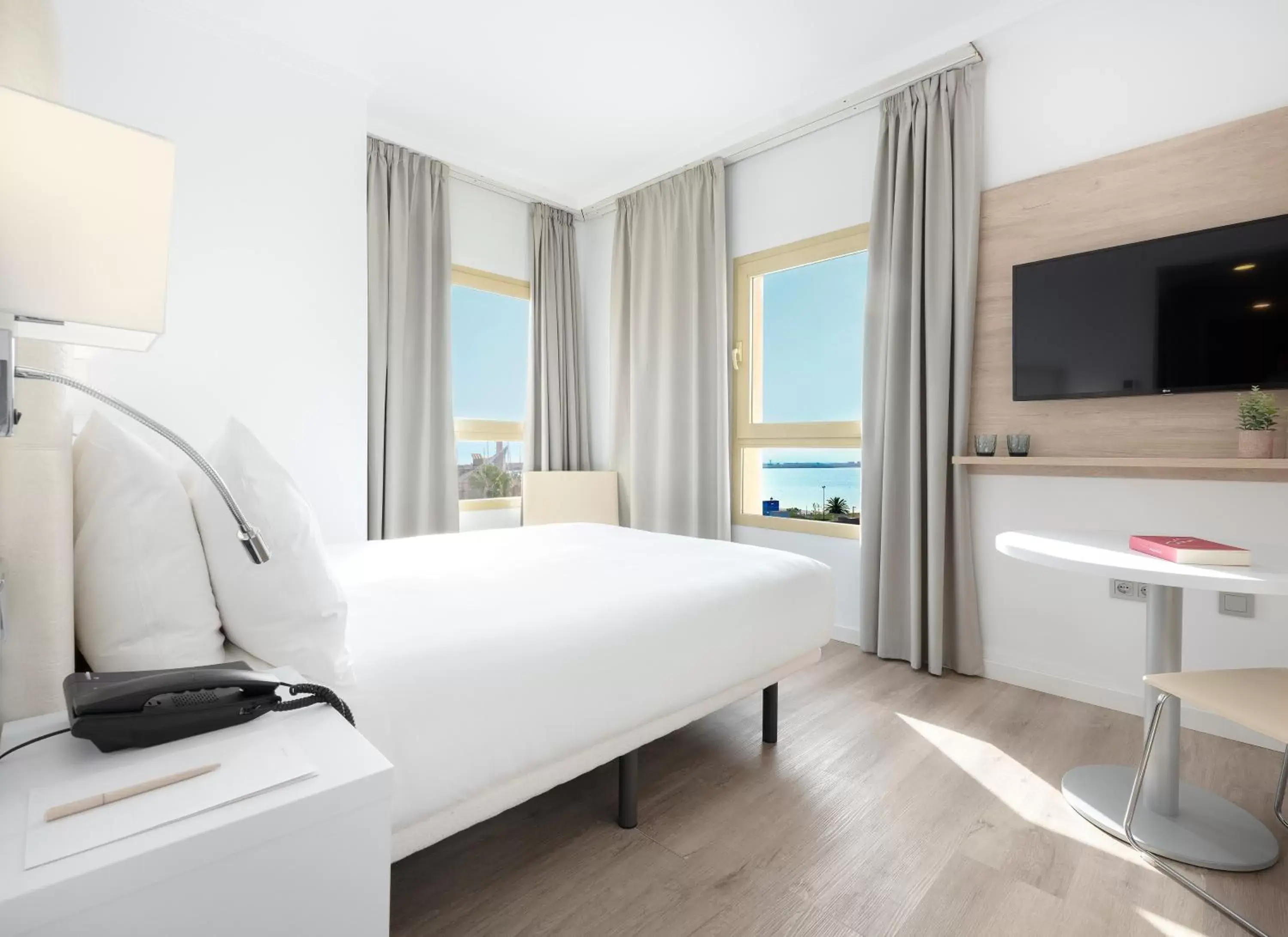 Bed in Hotel Melilla Puerto, Affiliated by Meliá