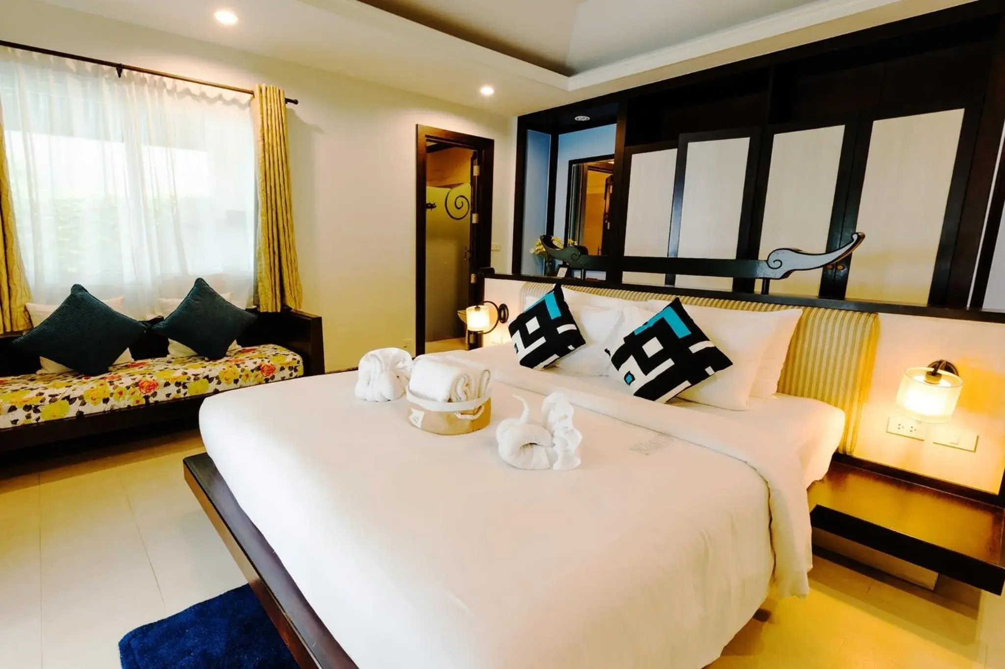 Bedroom, Bed in Anyavee Tubkaek Beach Resort- SHA Plus