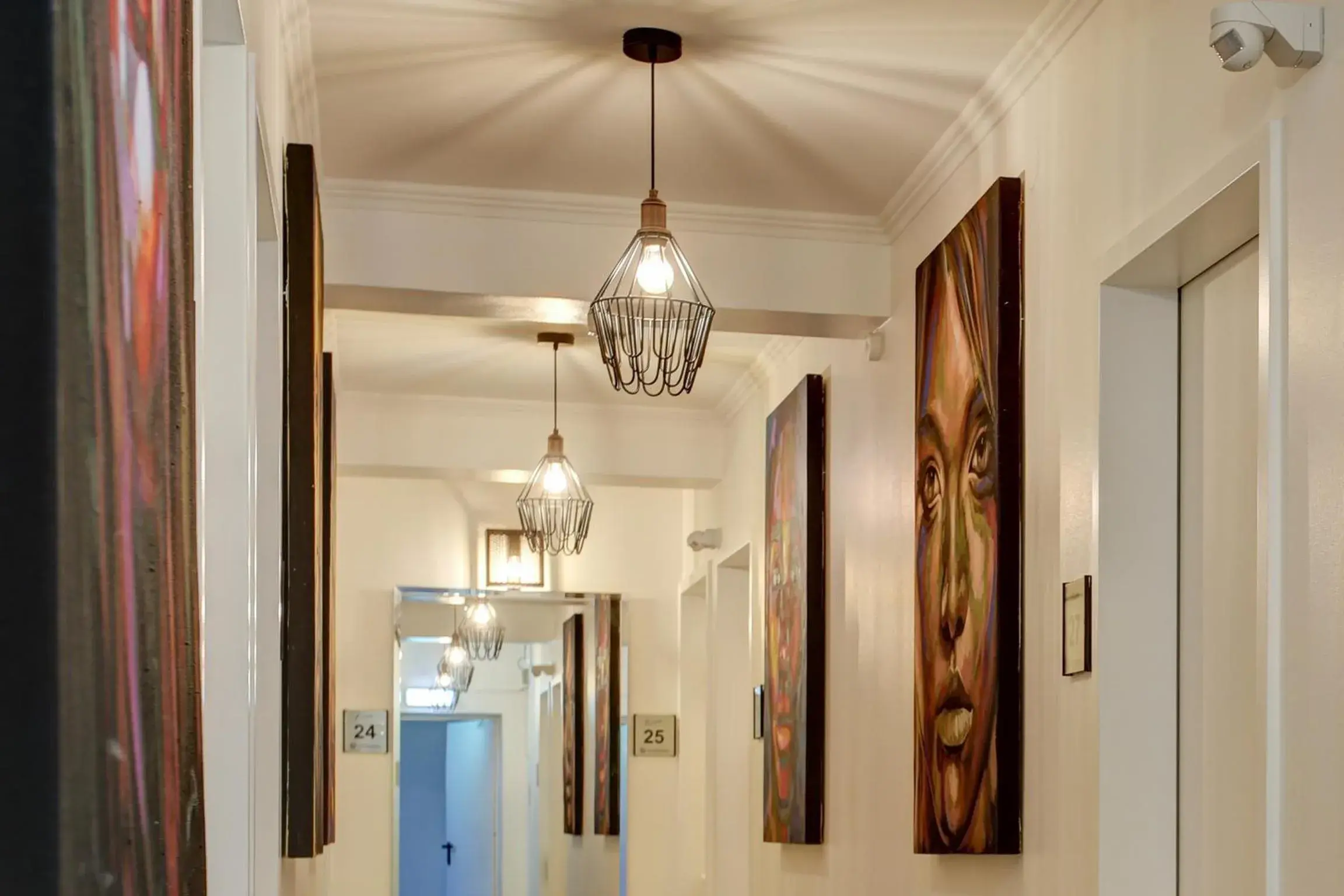 Decorative detail, Bathroom in Hotel Keese