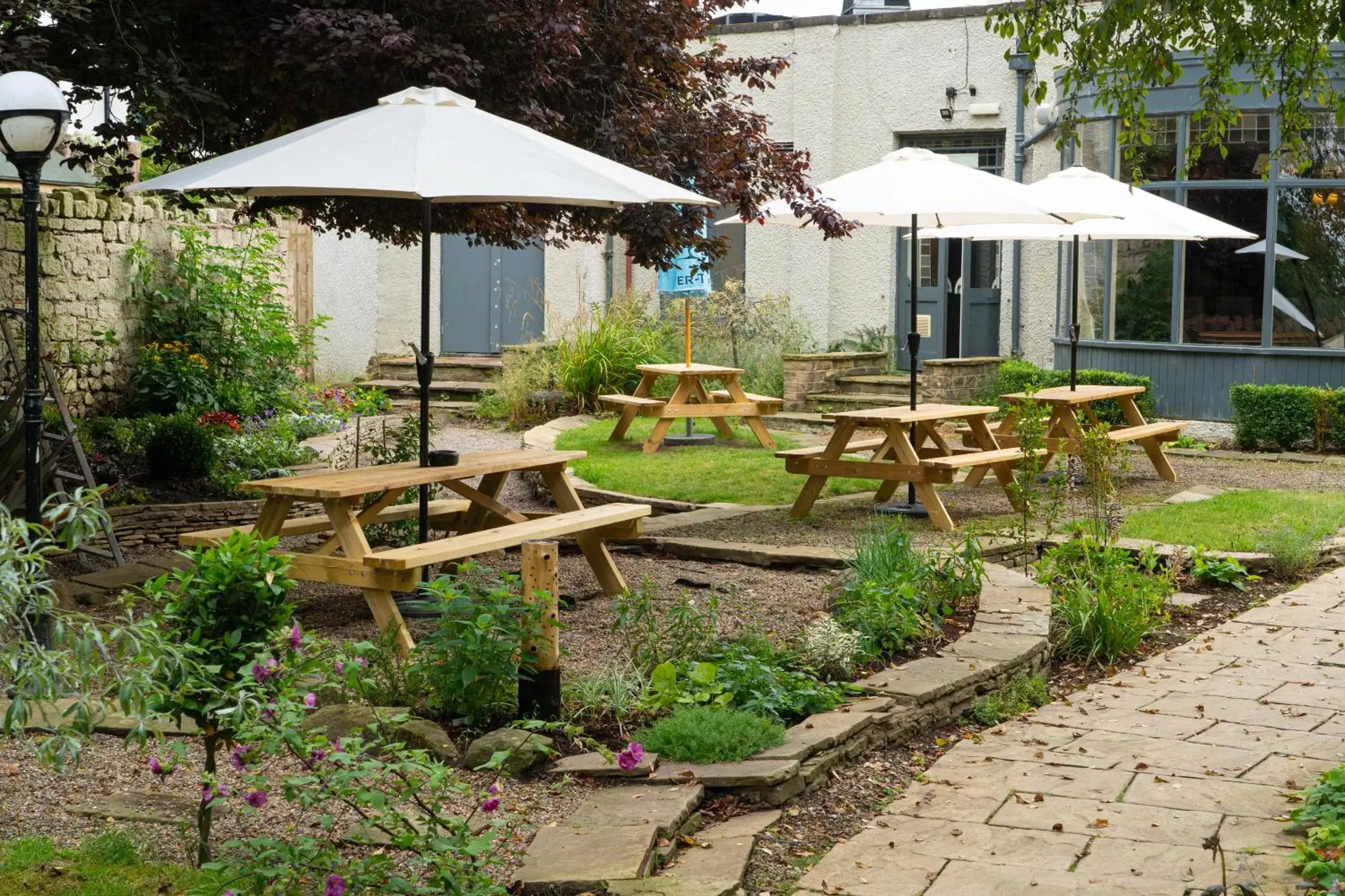 Patio in The Inn South Stainley