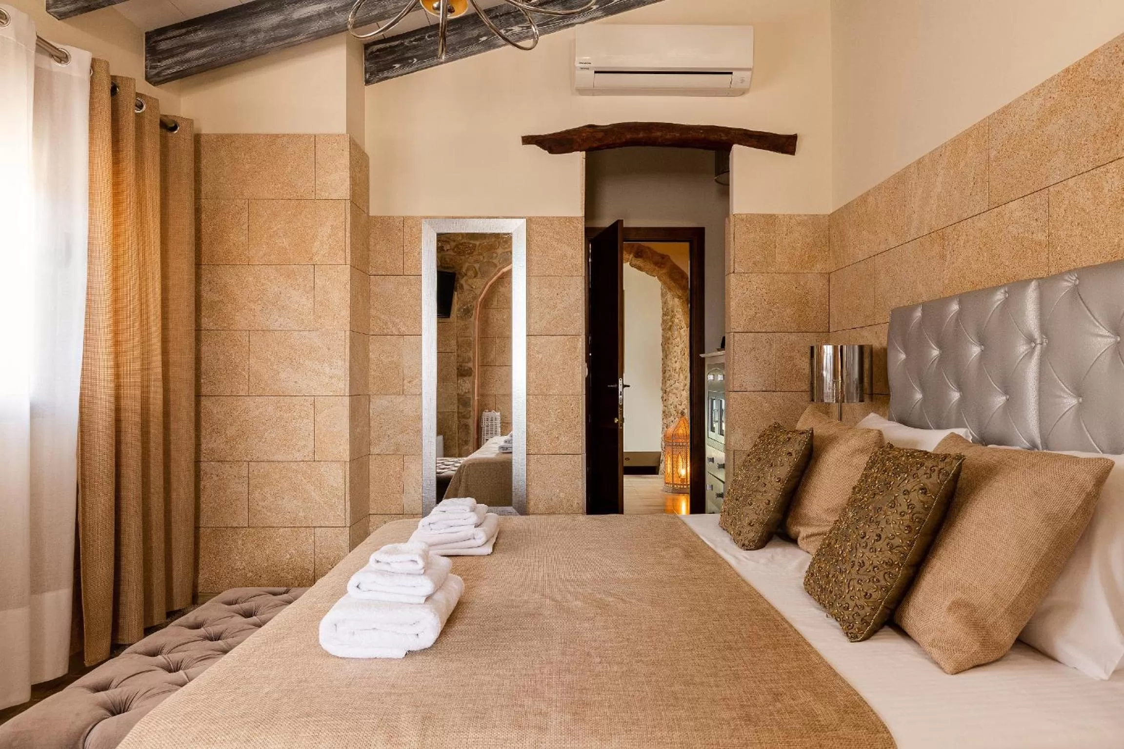 Bedroom, Bed in Casa Mistela