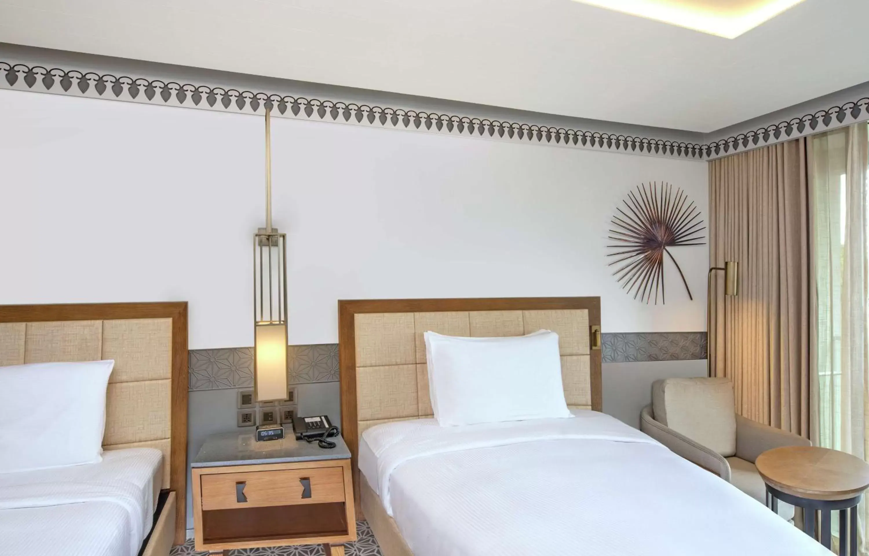 Living room, Bed in DoubleTree by Hilton Goa - Panaji