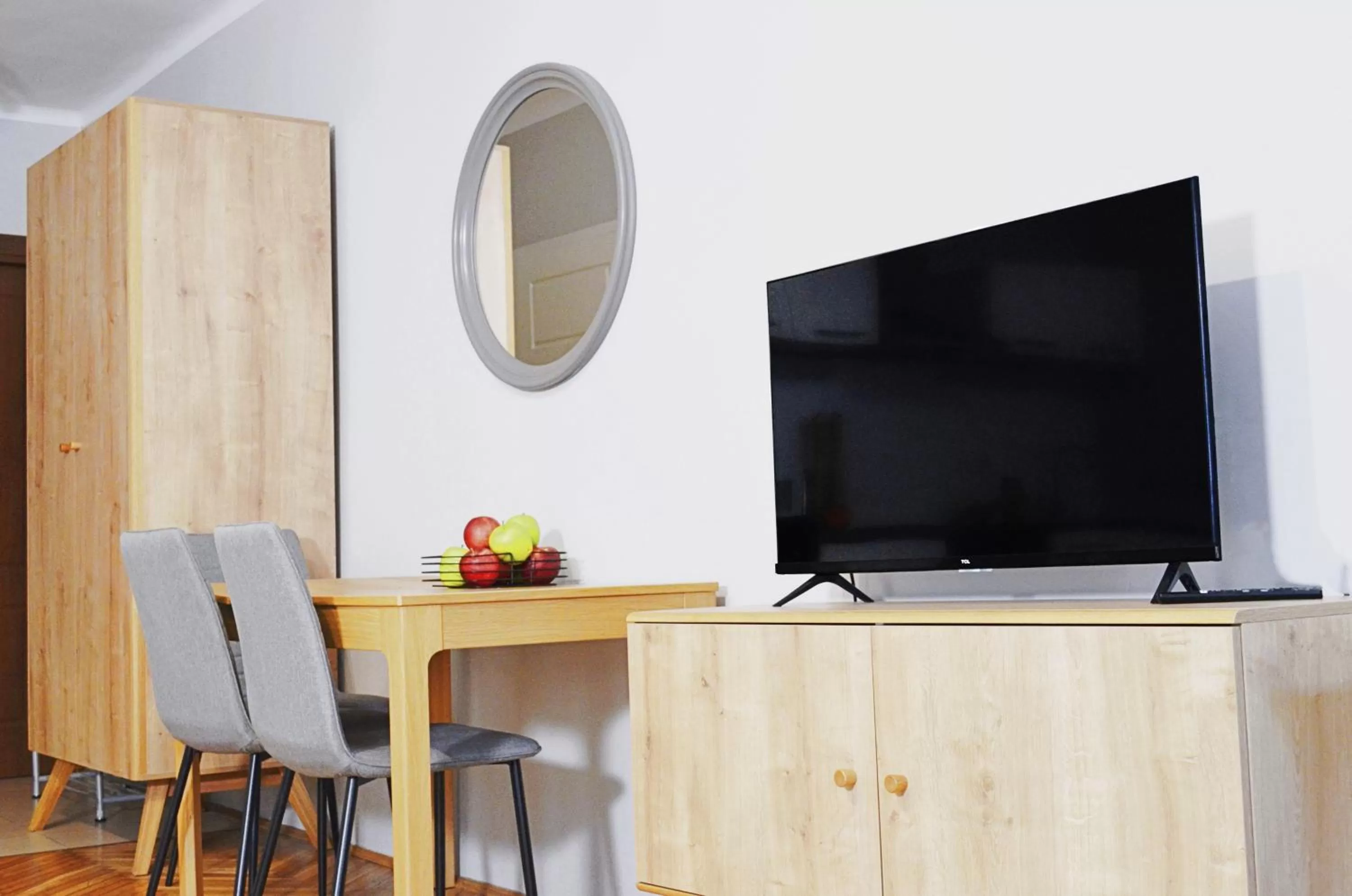 TV/Entertainment Center in 21 Floriańska Street Apartments