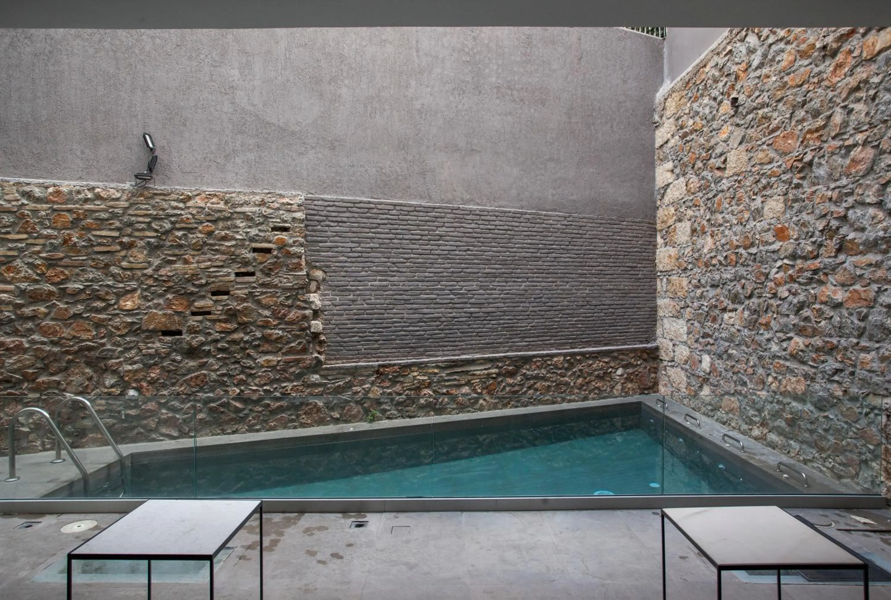 Swimming pool in Art Suites Korai