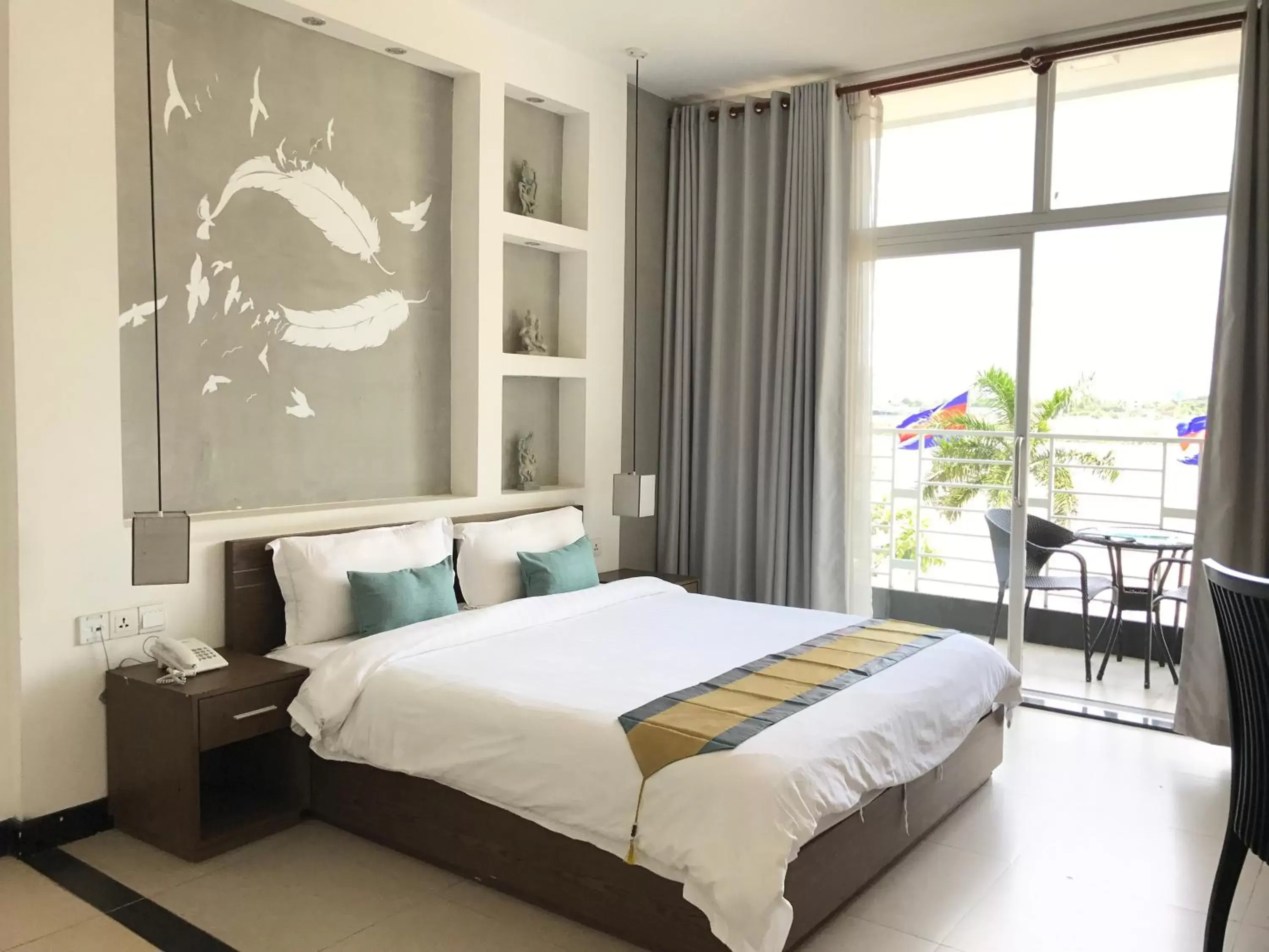 Bedroom, Bed in Asiban Quay Boutique Hotel