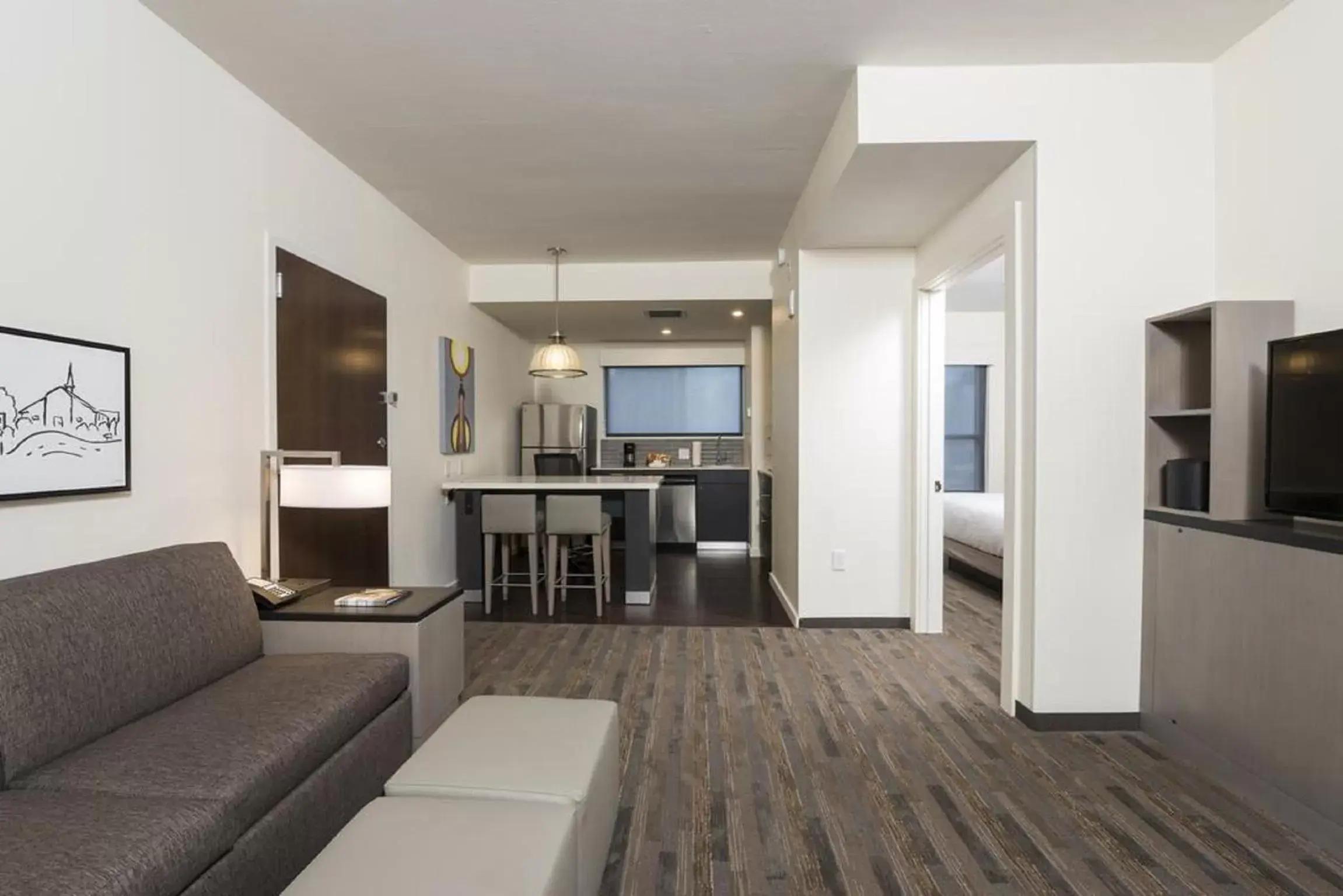 One-Bedroom King Suite with Kitchen and Sofa Bed in Hyatt House San Jose/Cupertino