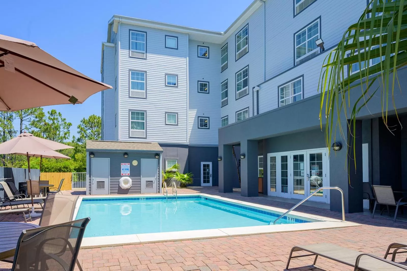 Swimming pool in Hawthorn Extended Stay by Wyndham Panama City Beach