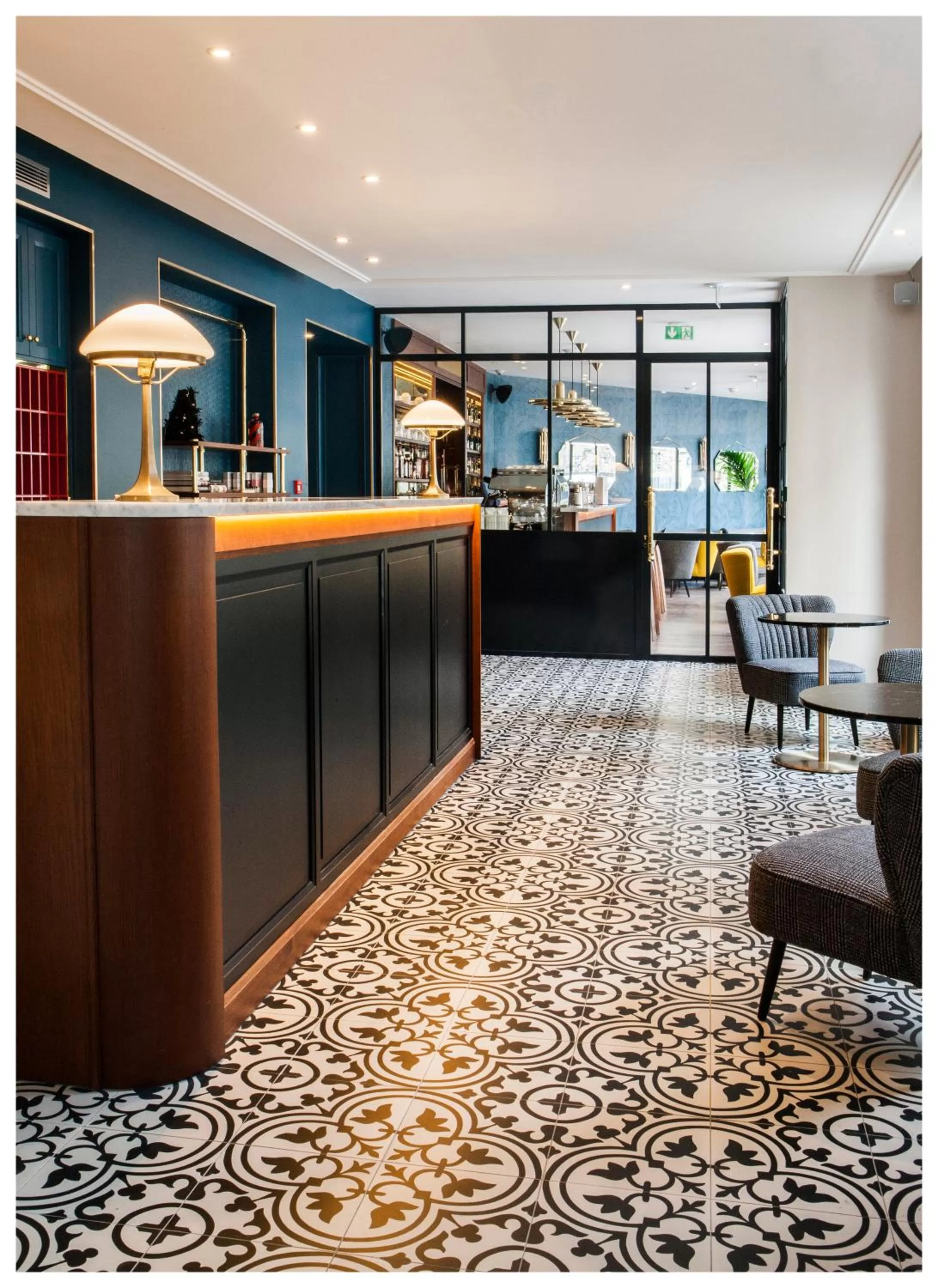 Lobby or reception in Hotel André Latin