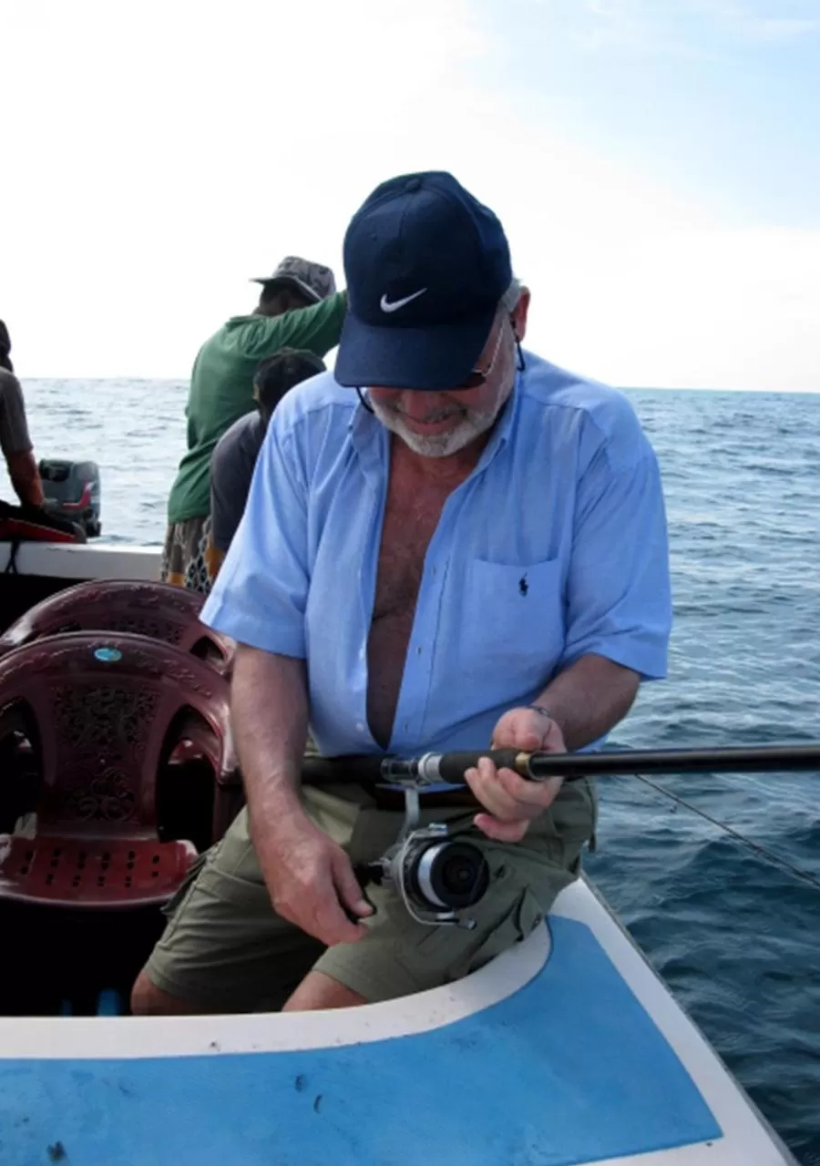 Fishing in Nico Lagoon Hotel