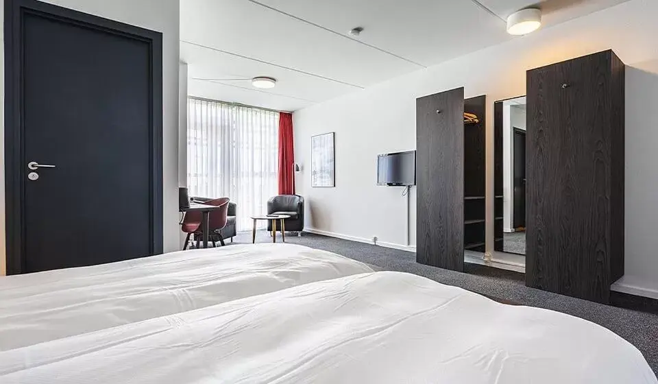 Bed in Skaga Hotel Bed in Skaga Hotel