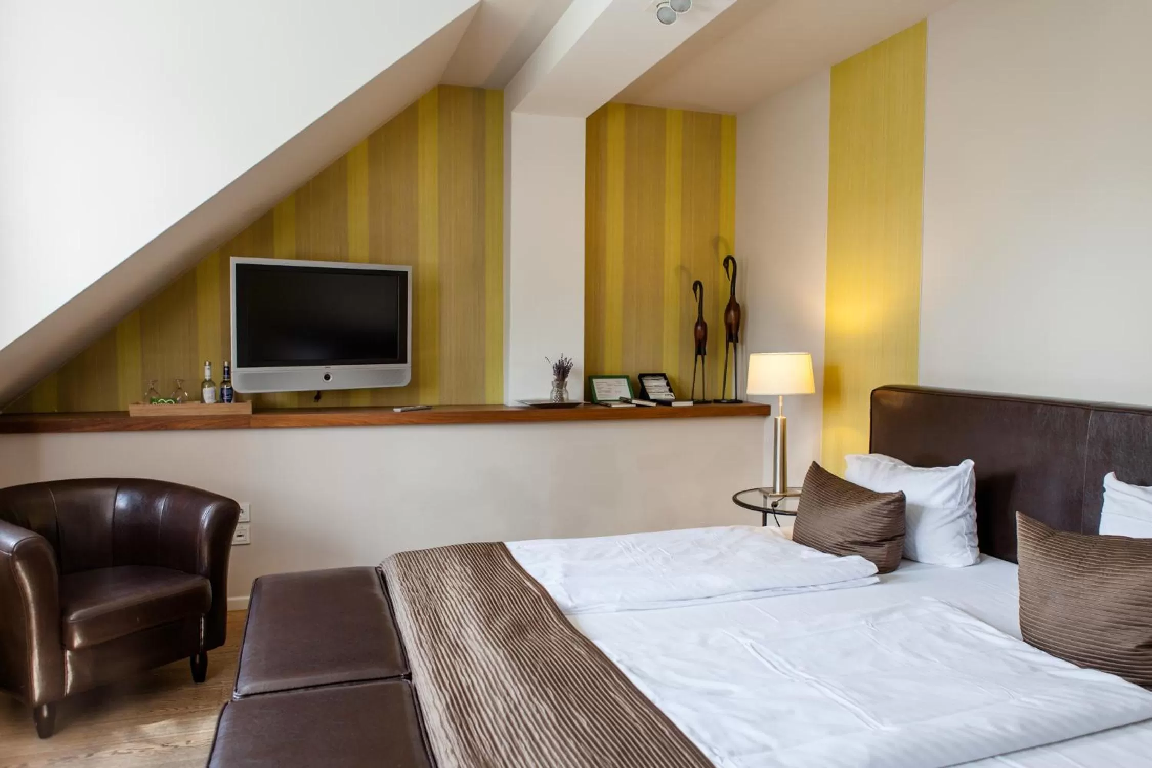 Bed in Hotel Zur Linde Dein Self Check In