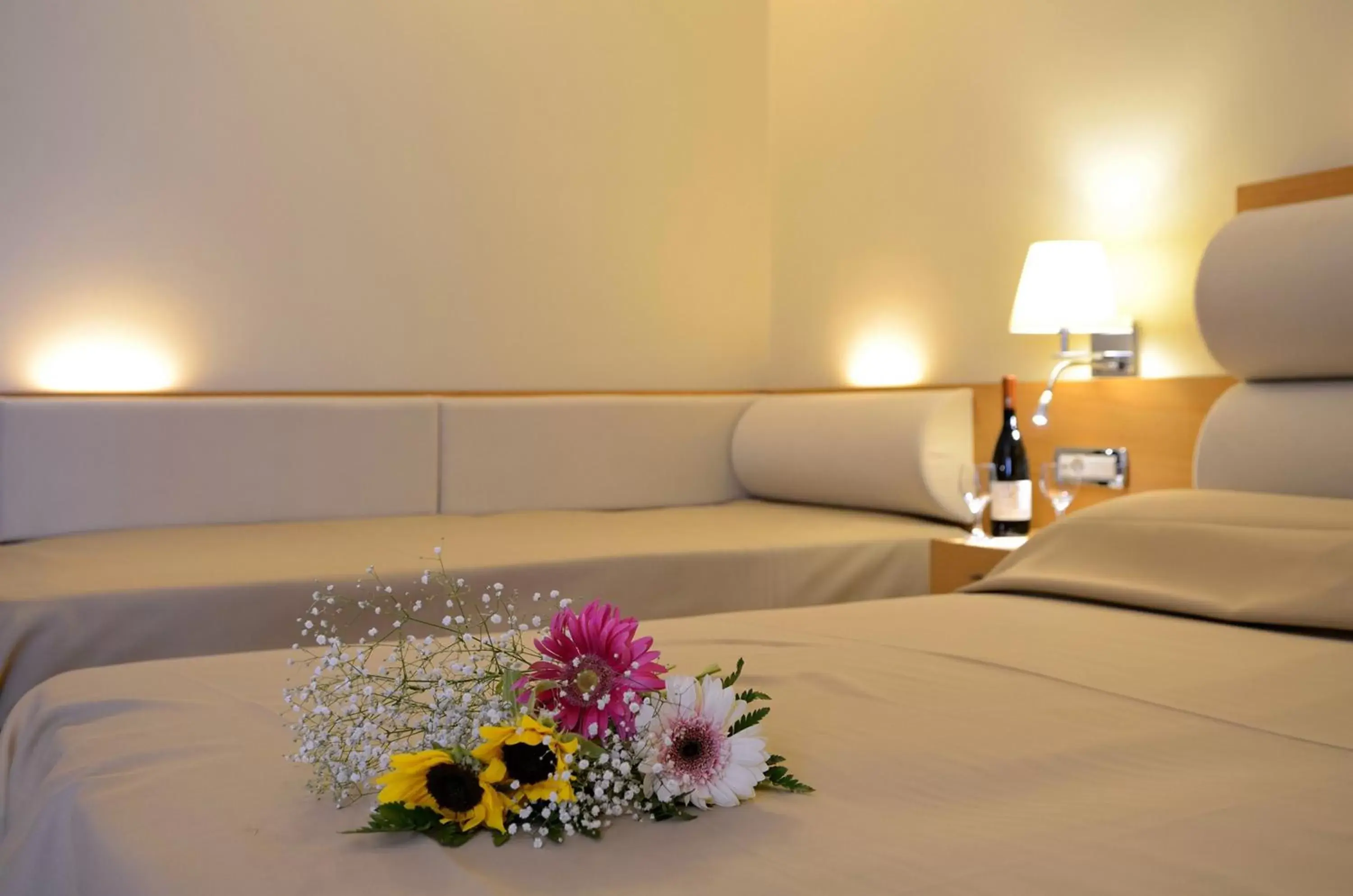 Bed in Maritina Hotel