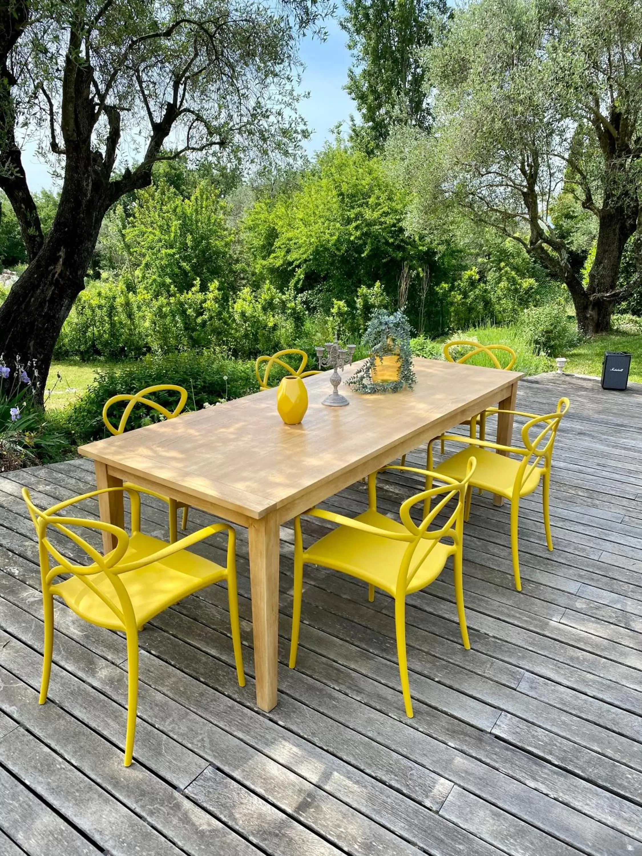 Dining area in L'Effrontée