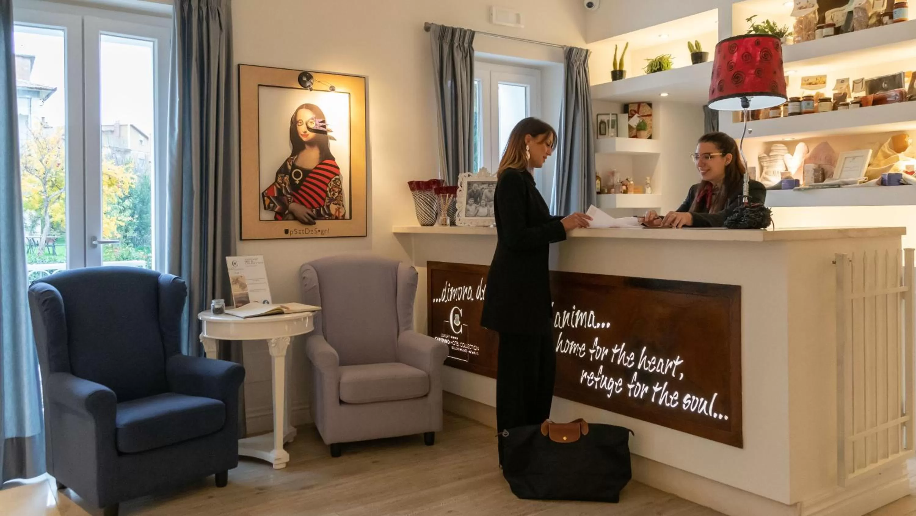 Staff in VILLA LIBERTY Boutique Hotel - Borgo Capitano Collection