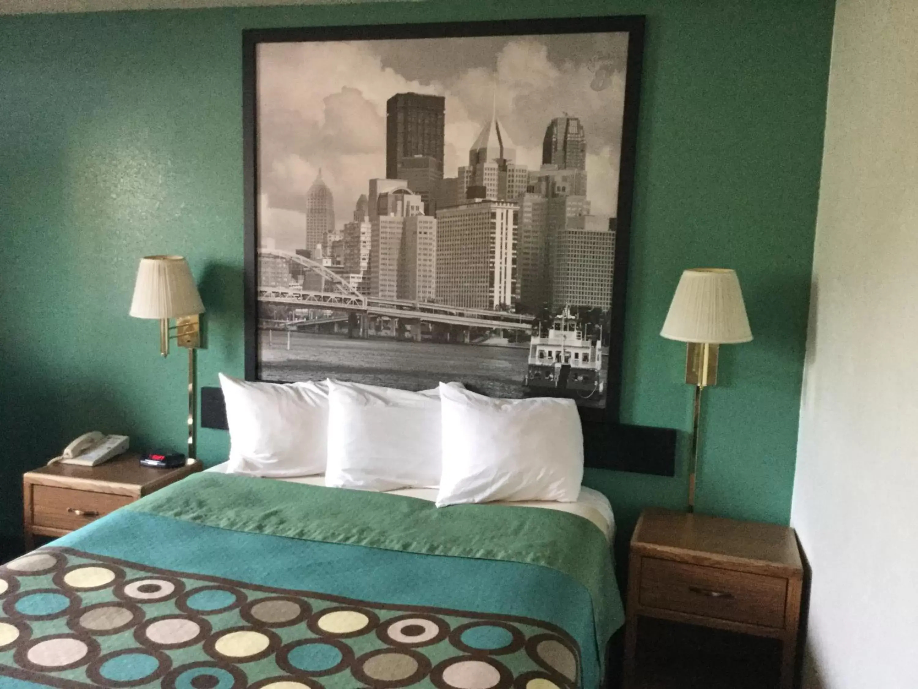 Bed in Super 8 by Wyndham New Stanton Bed in Super 8 by Wyndham New Stanton