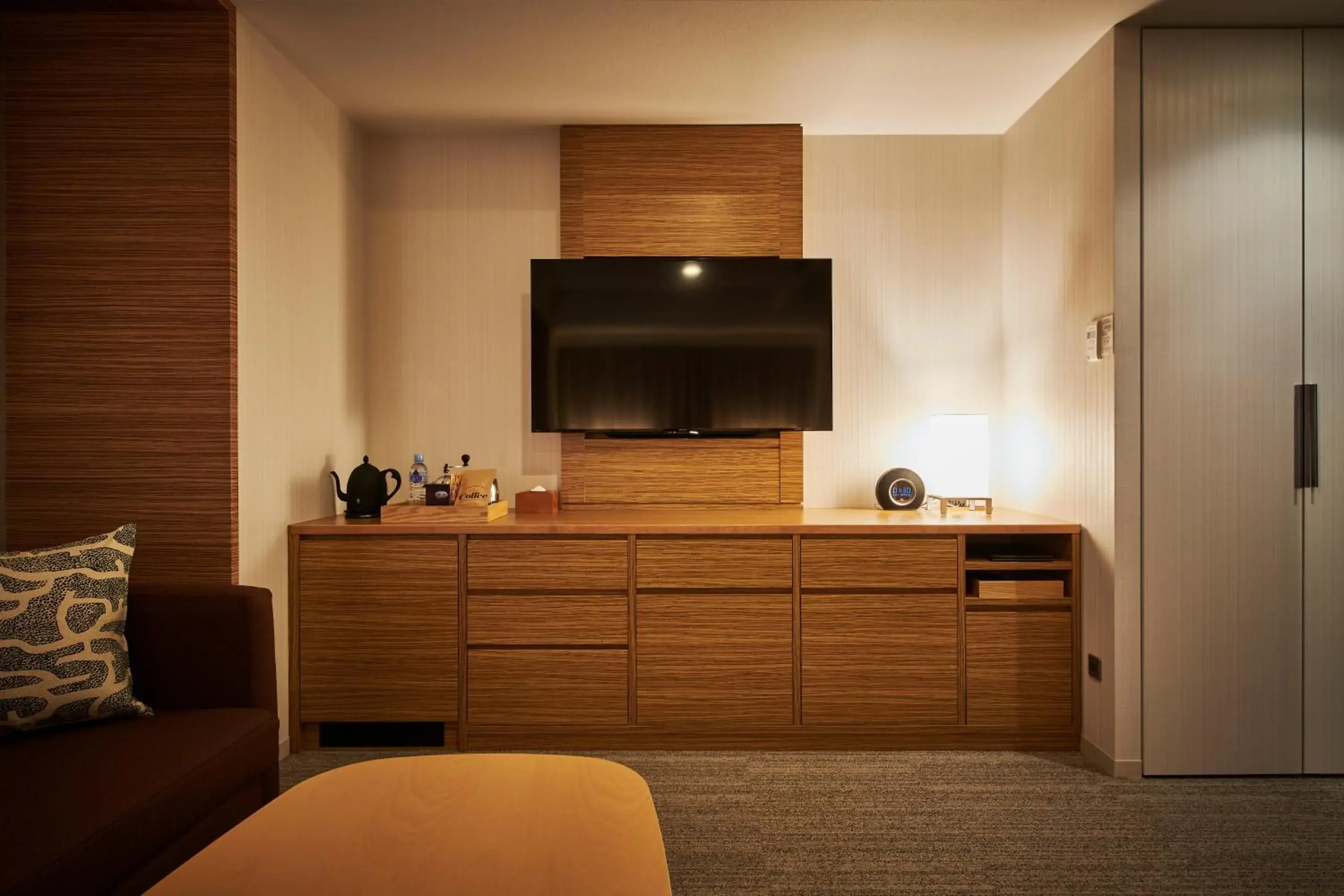 TV and multimedia, TV/Entertainment Center in Cross Hotel Sapporo