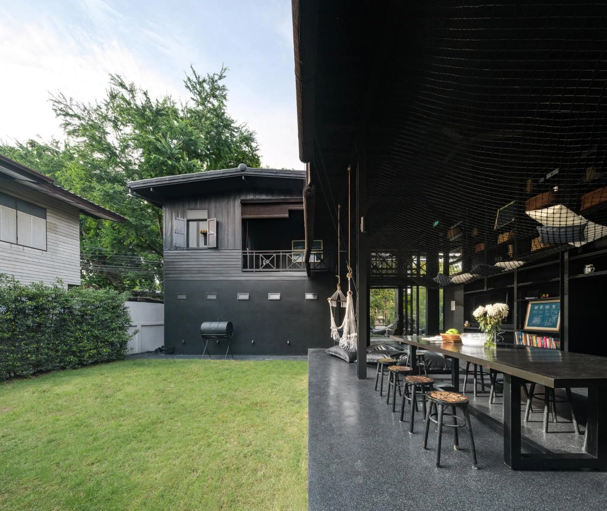 Garden in Kloem Hostel