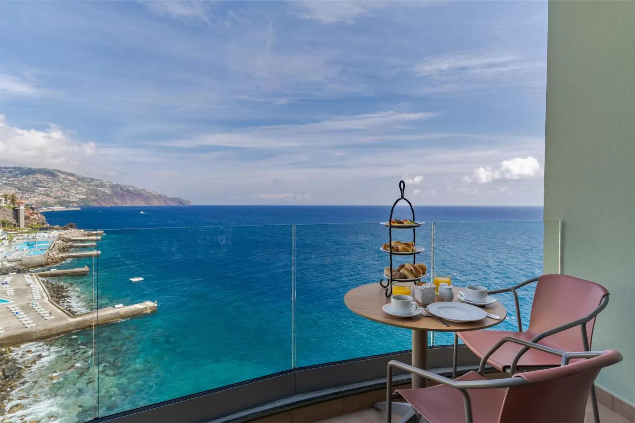 Balcony/Terrace, Sea View in Pestana Vila Lido Madeira Ocean Hotel