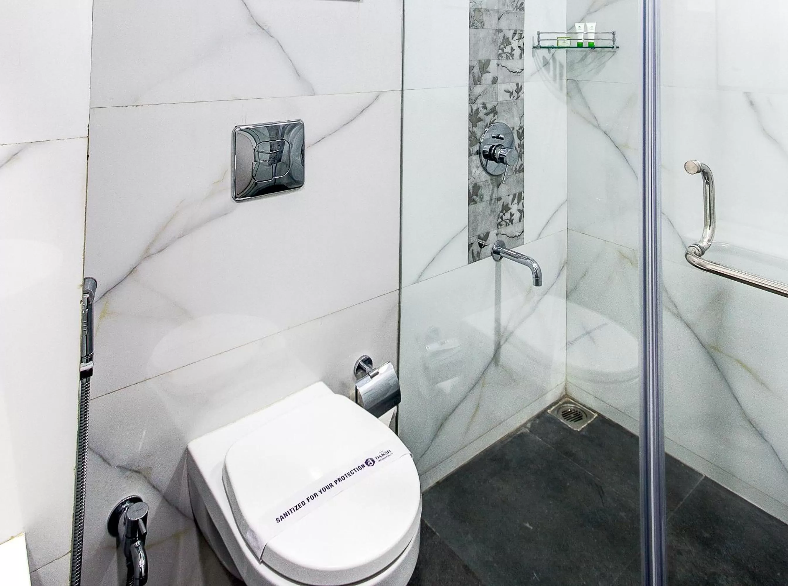 Toilet in Treebo Daksh Residency