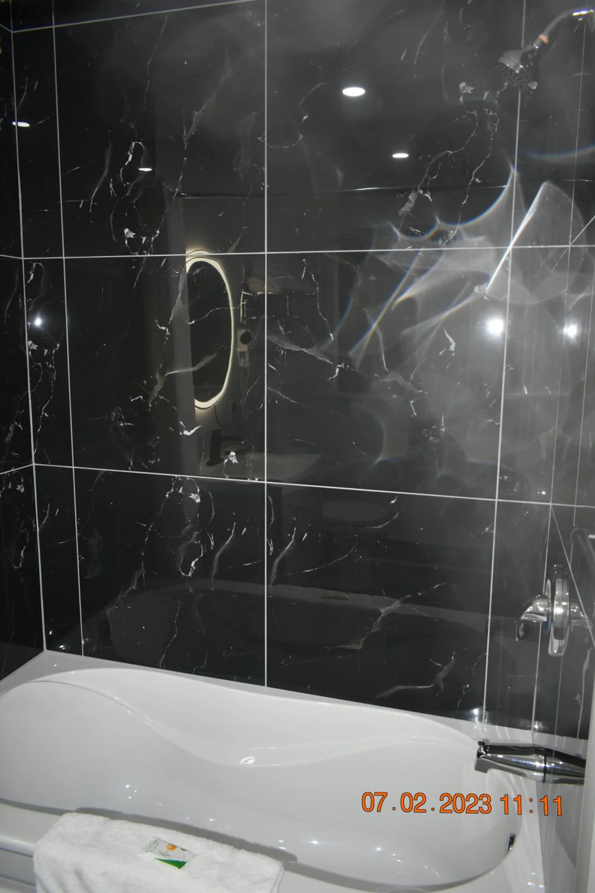 Bathroom in Time Travellers Motel