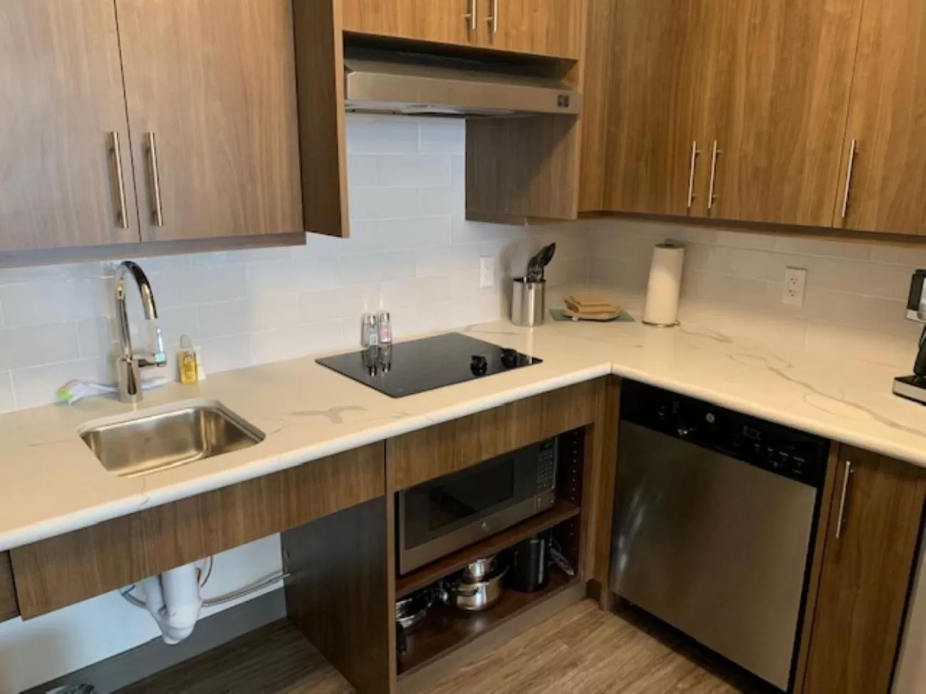 Kitchen or kitchenette in Staybridge Suites - Red Deer North by IHG