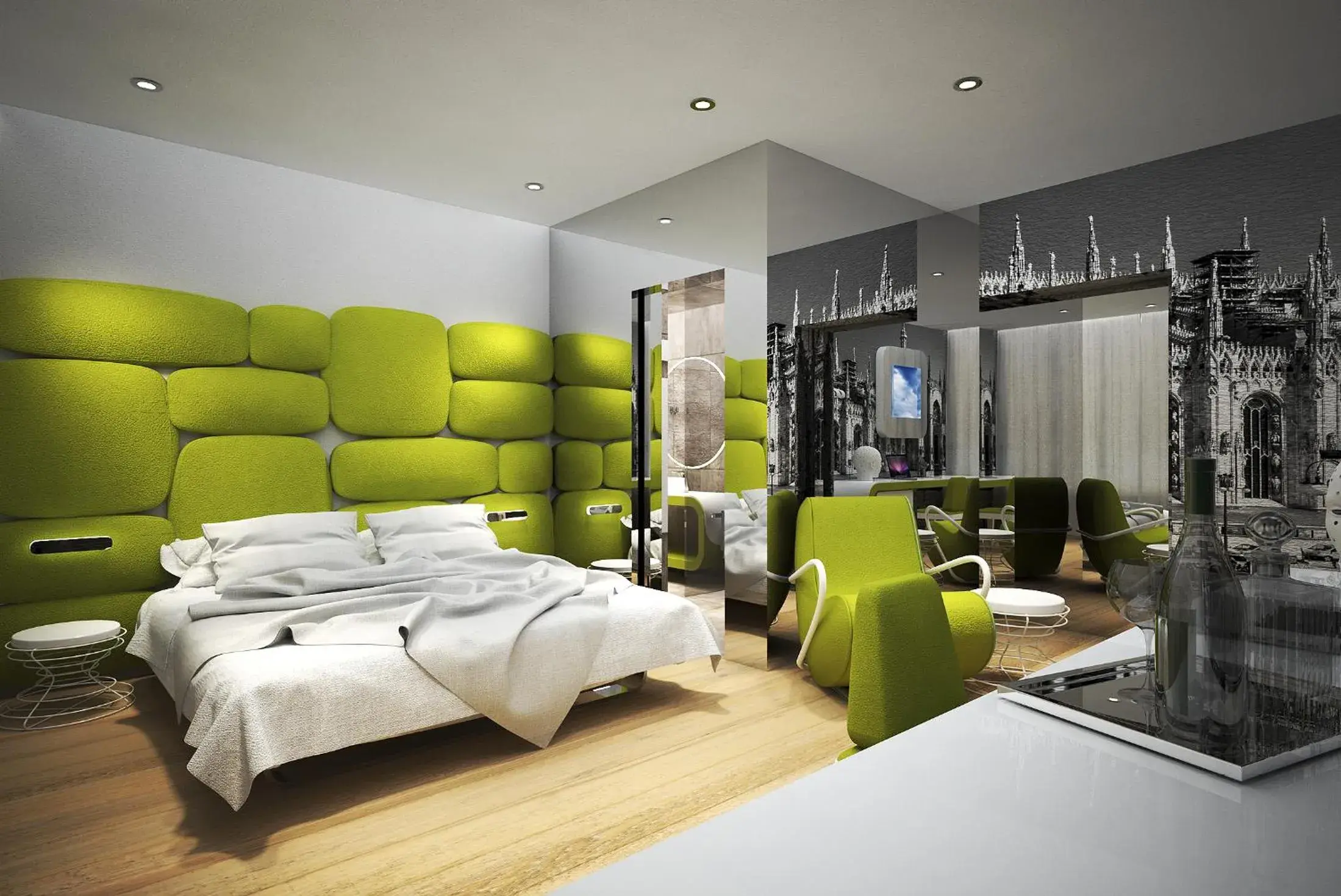 Photo of the whole room in The Street Milano Duomo | a Design Boutique Hotel