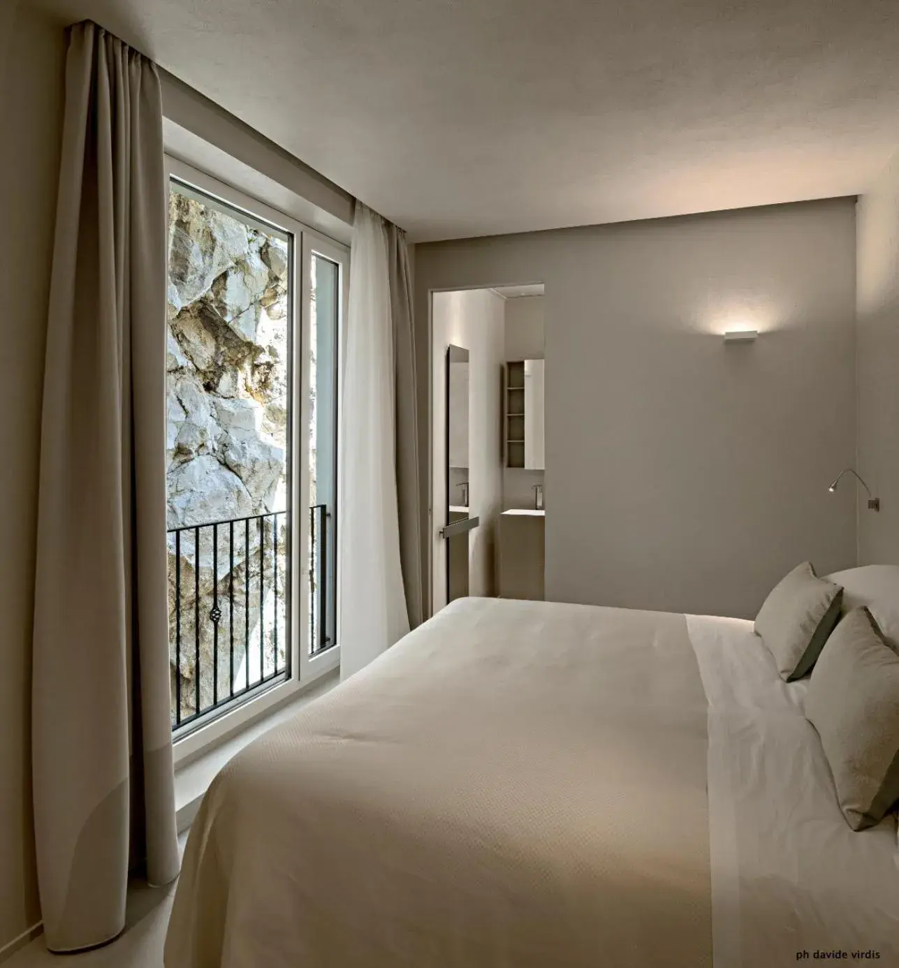 Bed in Hotel Villa Belvedere