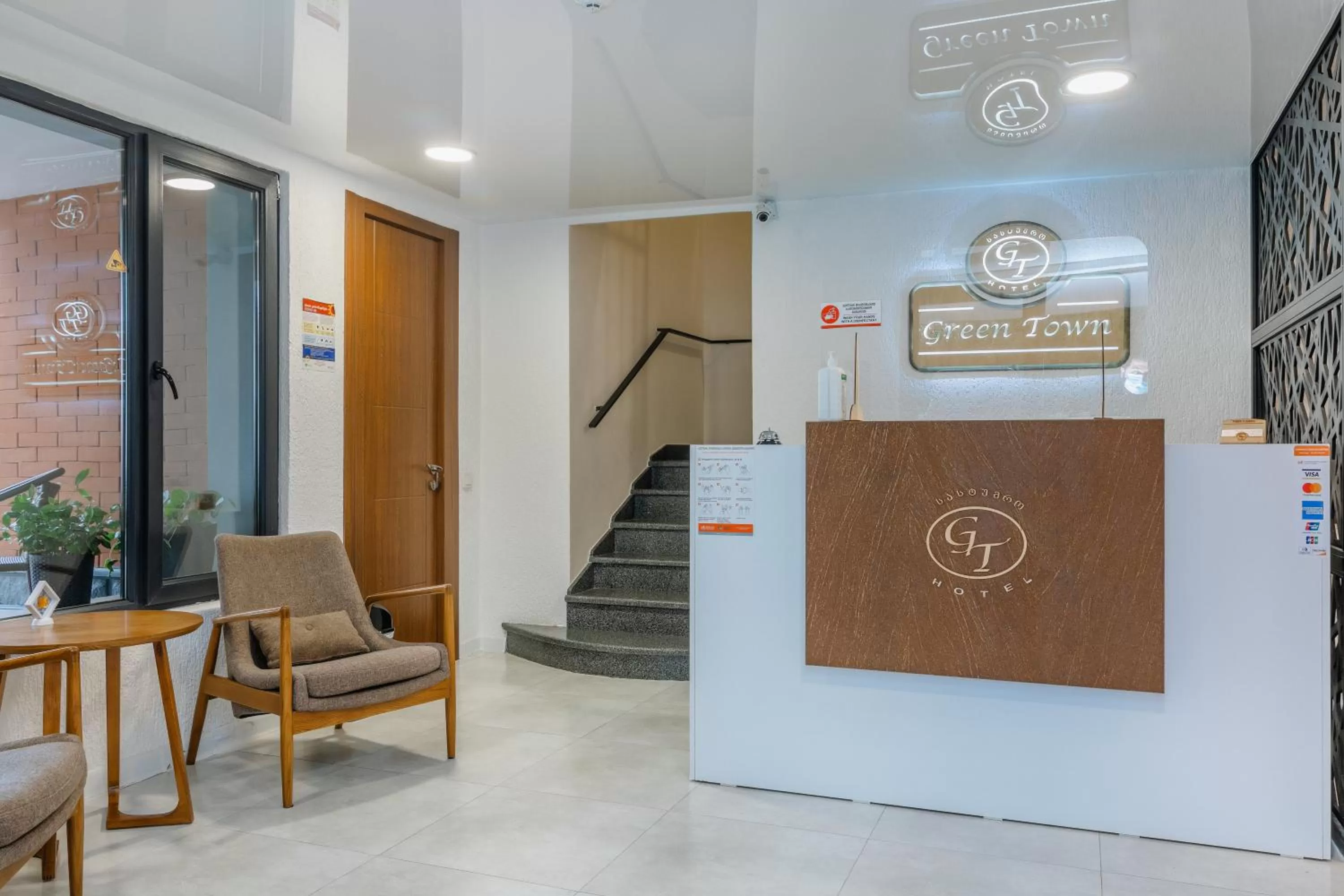 Lobby or reception in Hotel Green Town