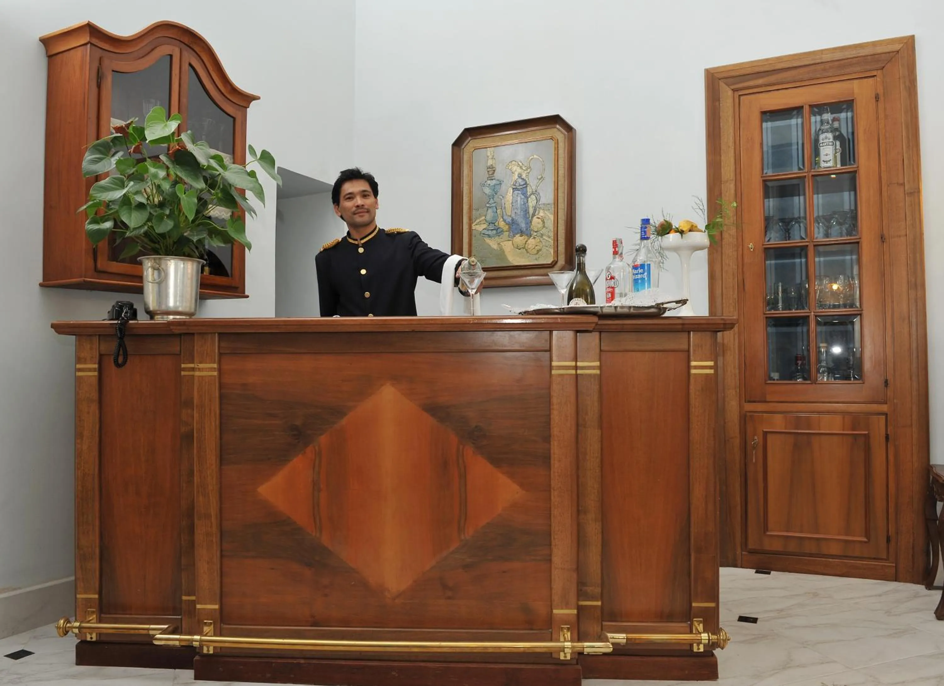 Lounge or bar in Grande Albergo Quattro Stagioni