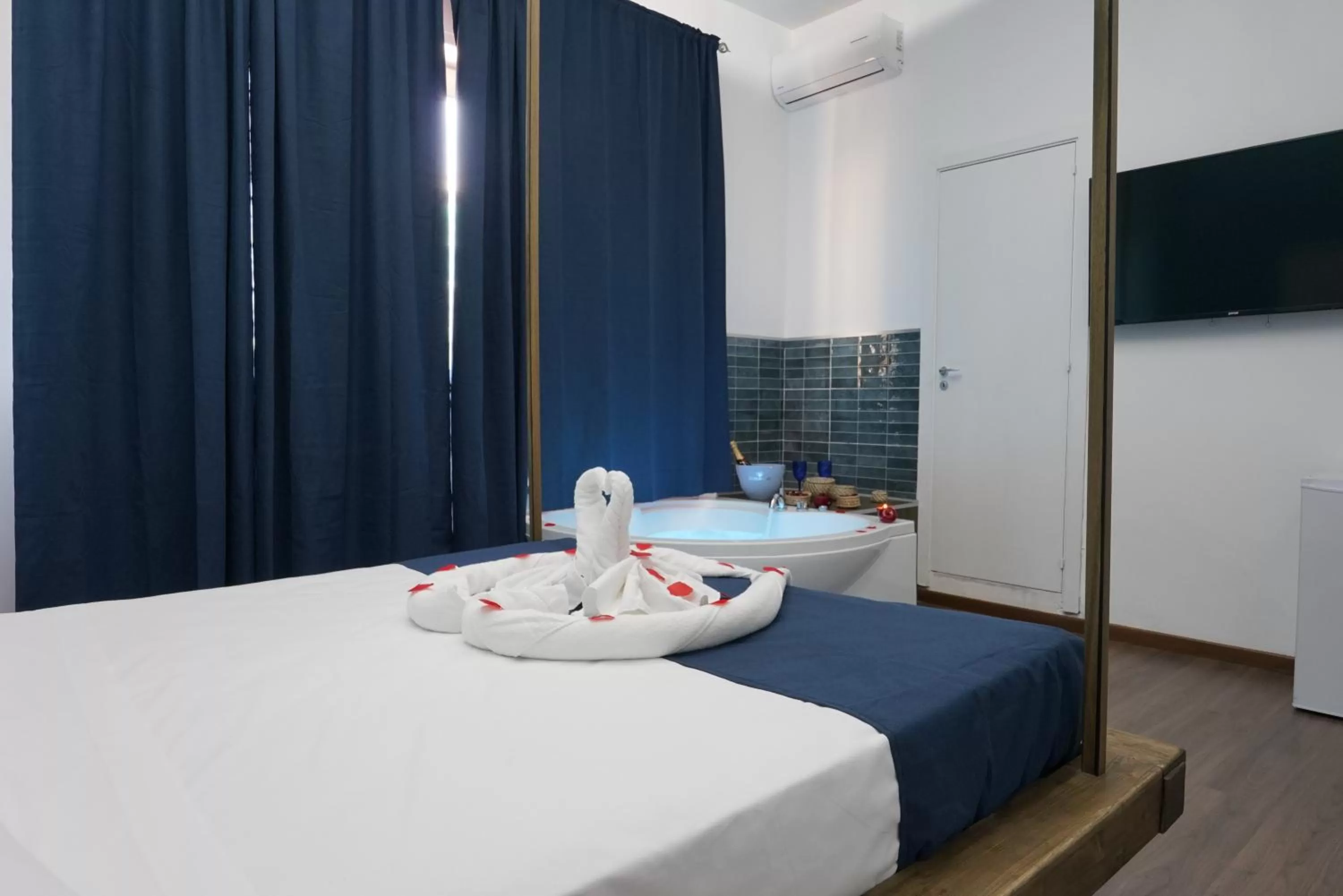 Bed in Airport suite