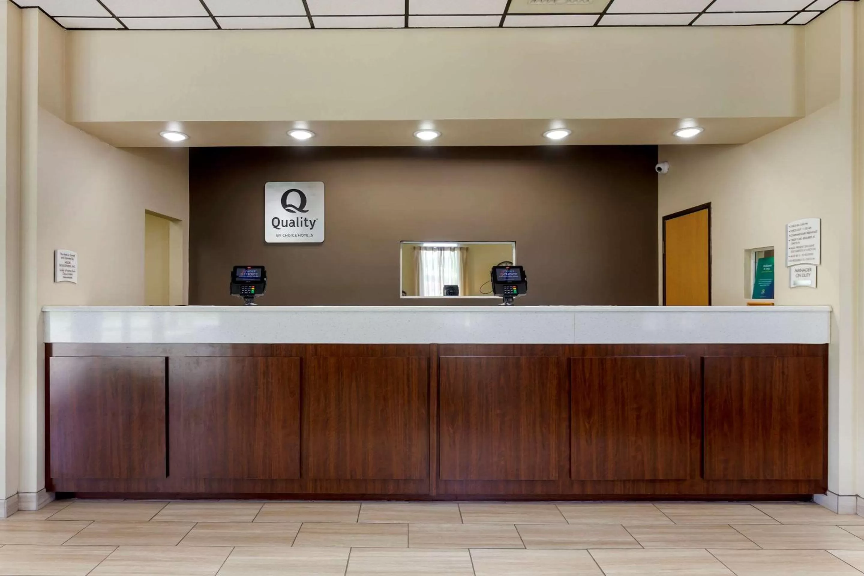 Lobby or reception in Quality Inn Harrison North