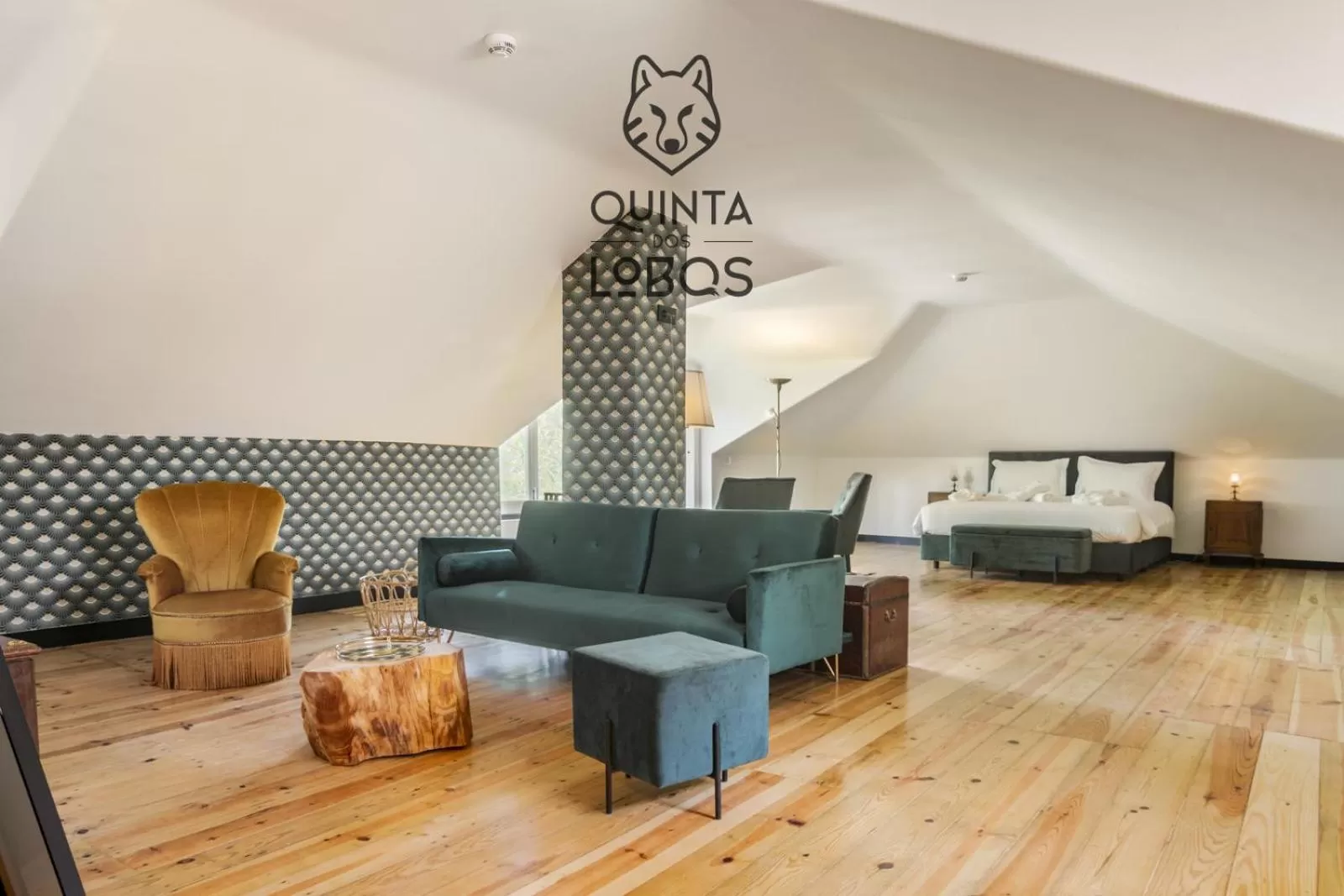 Living room in Quinta dos Lobos Boutique Hotel - Nature Experience