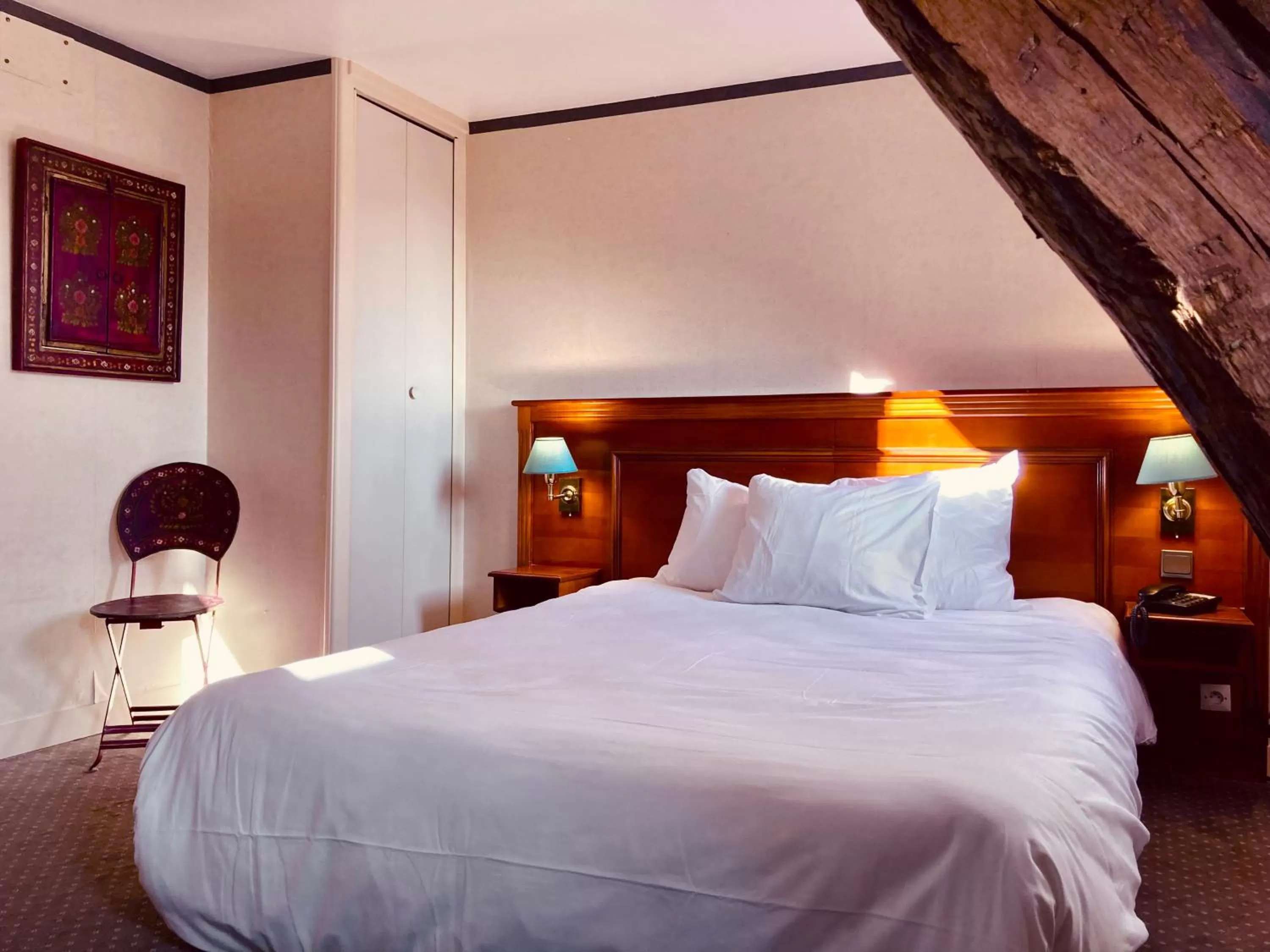 Bed in Château Corneille