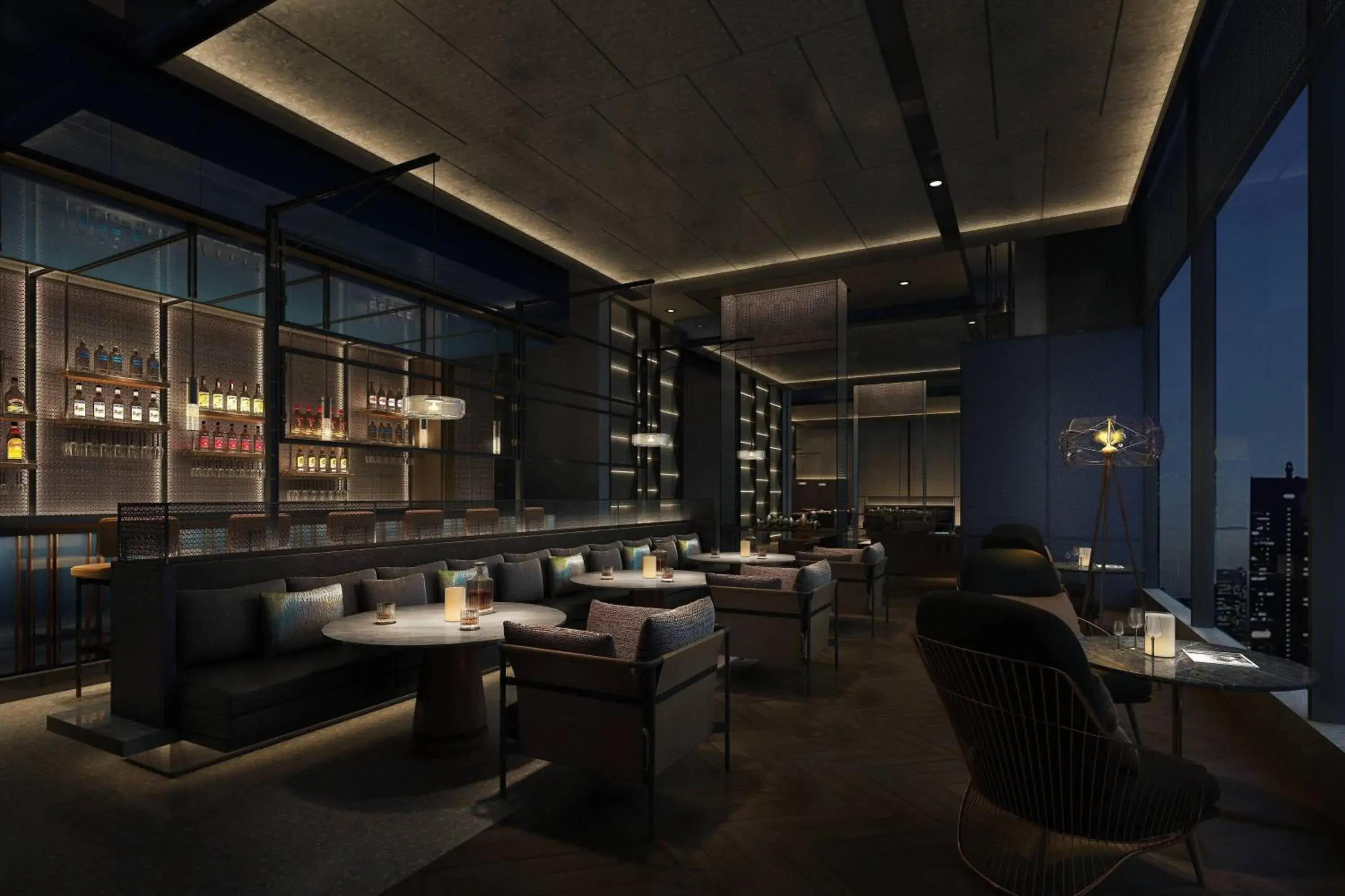 Restaurant/places to eat, Lounge/Bar in Shenyang Marriott Hotel