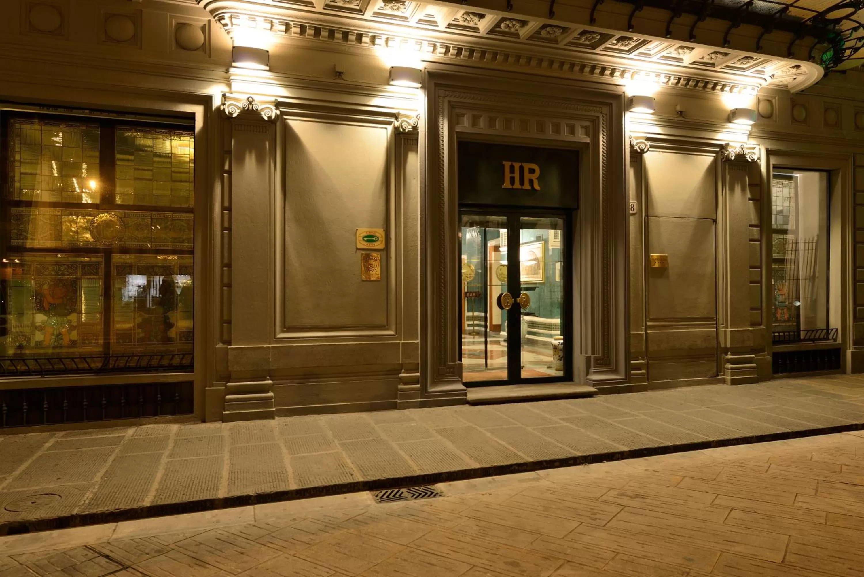 Facade/entrance in Hotel Roma