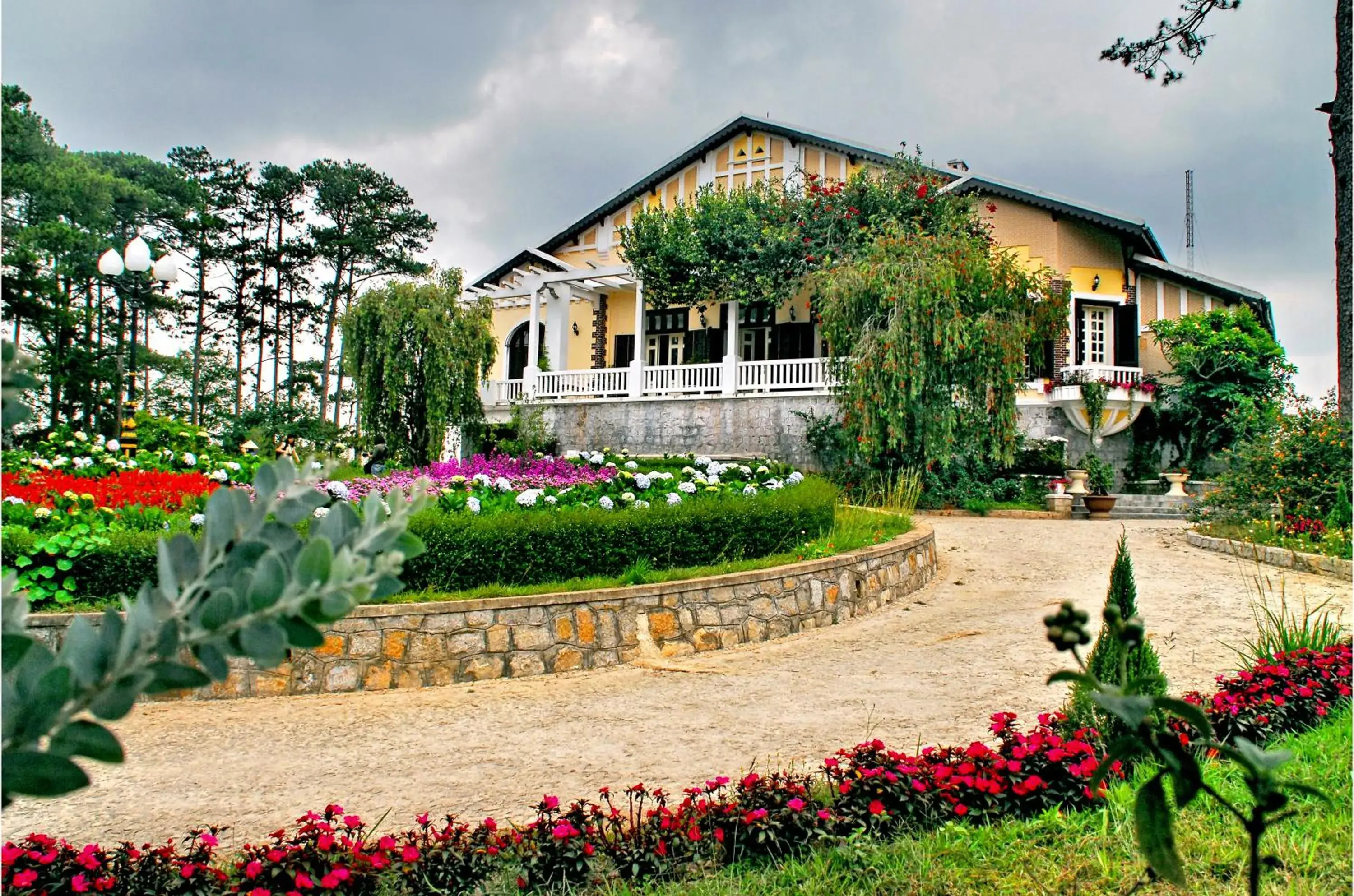 Facade/entrance, Property Building in Dalat Cadasa Resort