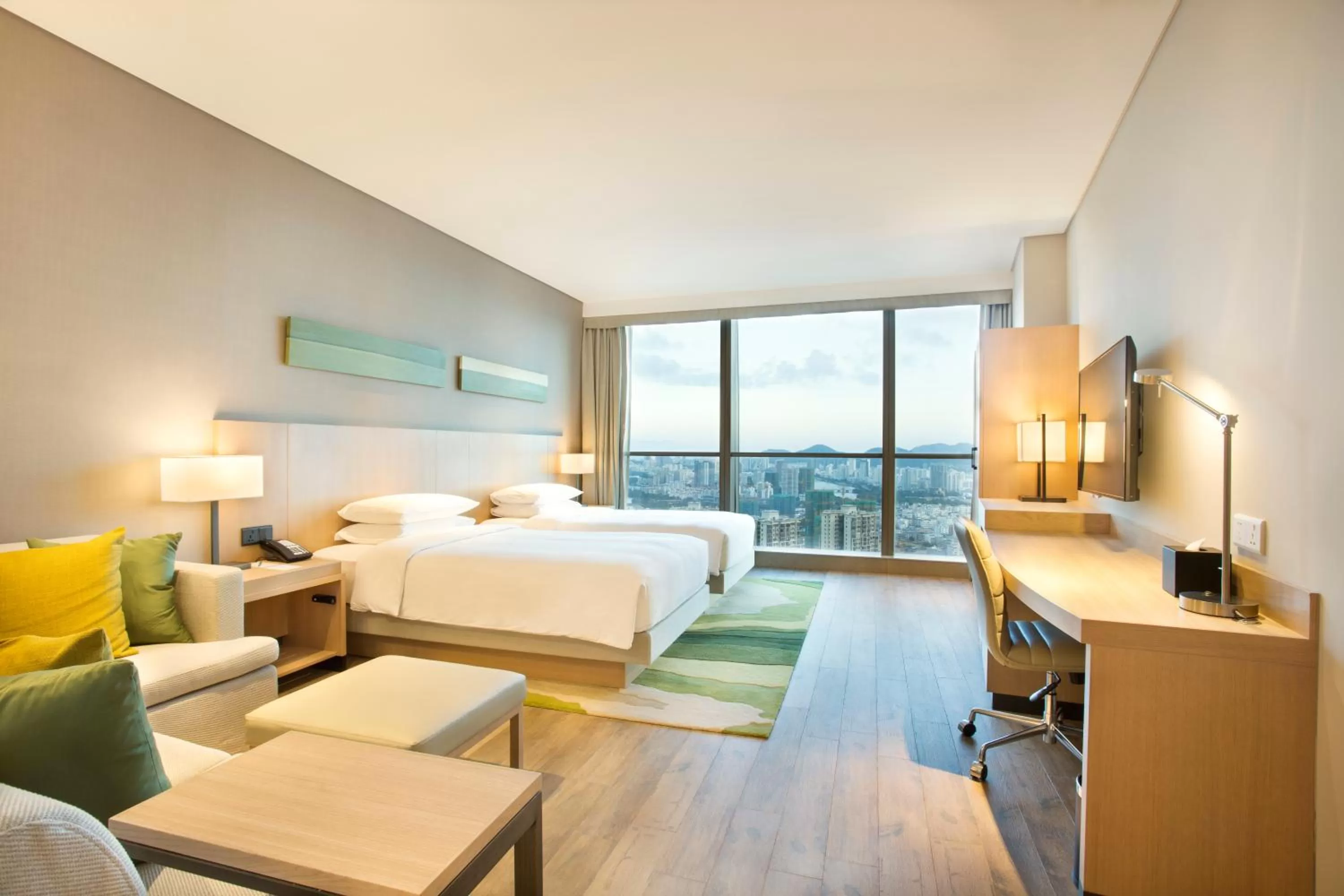 Photo of the whole room, Bed in Hyatt Place Sanya City Center